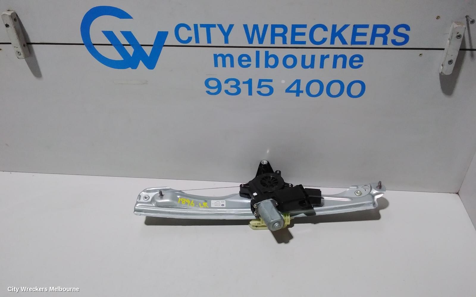 HOLDEN COMMODORE LEFT REAR WND REG/MOTOR, ZB, 10/2017 - 12/2020 - Image 1