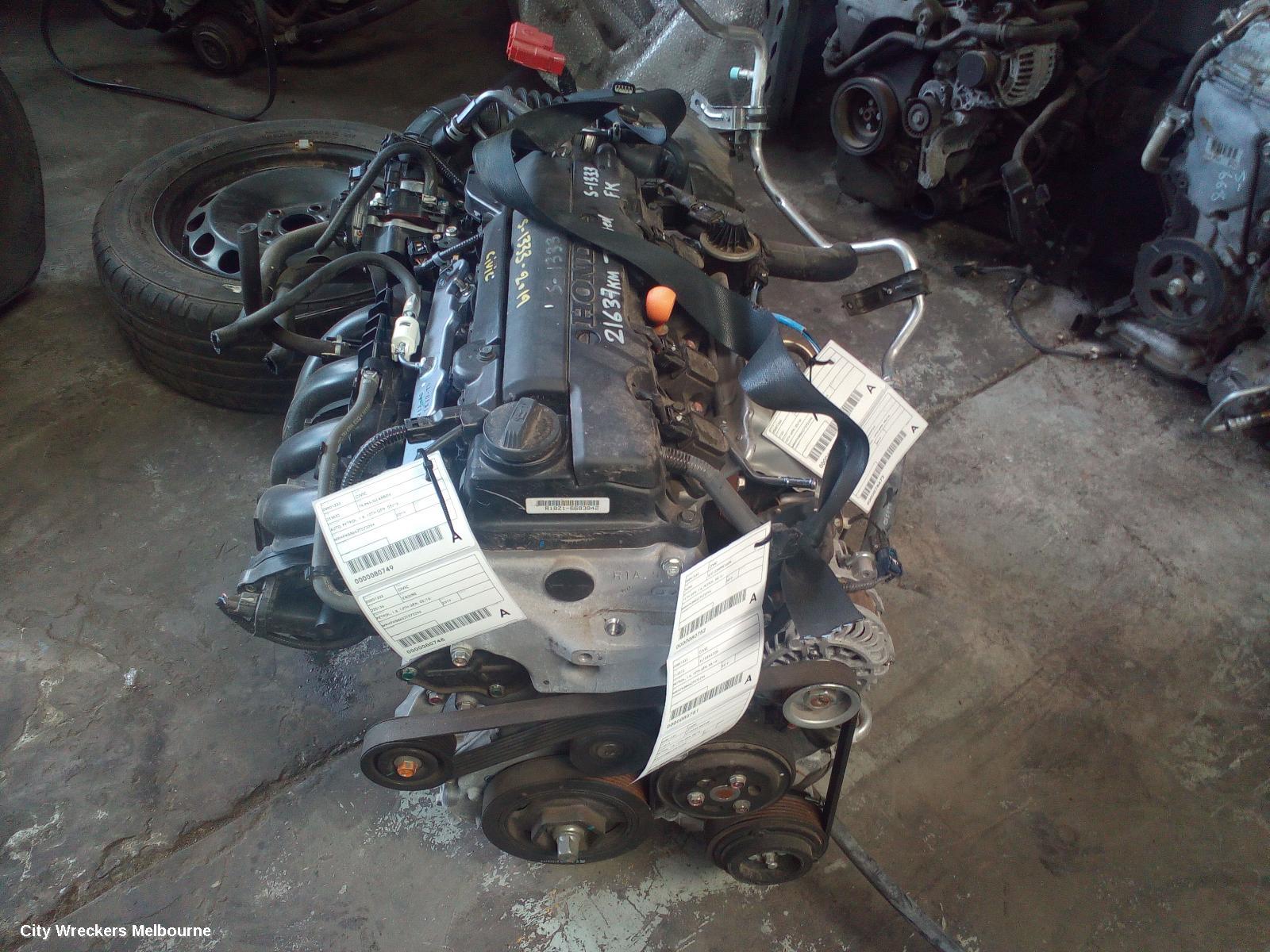 HONDA CIVIC ENGINE, PETROL, 1.8, 10TH GEN, 05/2016 ONWARDS - Image 2