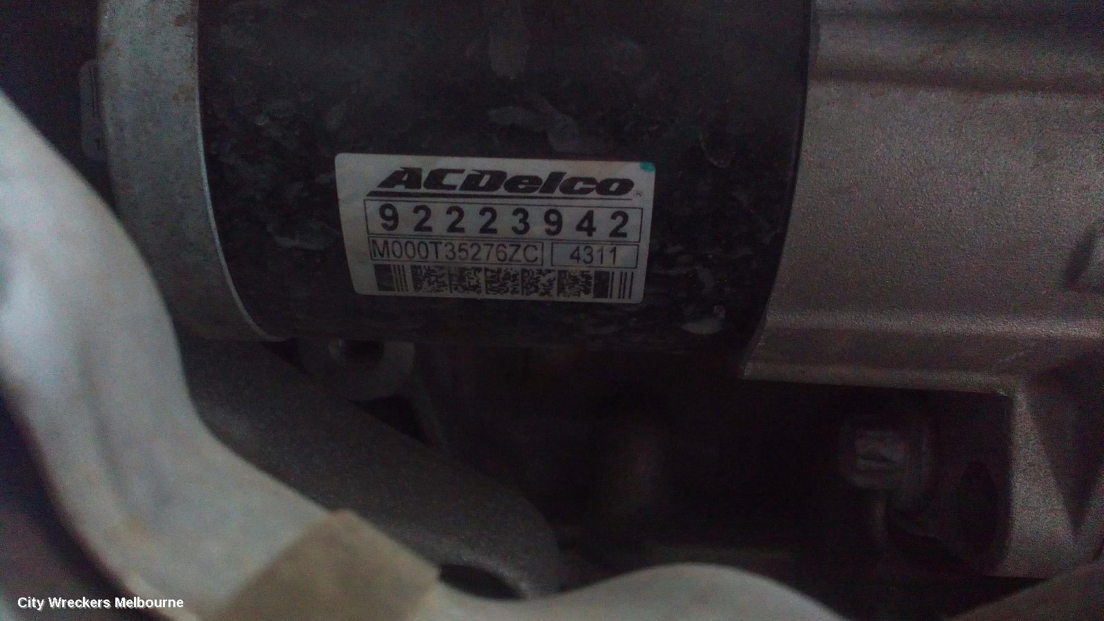 HOLDEN COMMODORE STARTER, 3.0, LFW, VF, 05/2013 - 12/2017 - Image 1