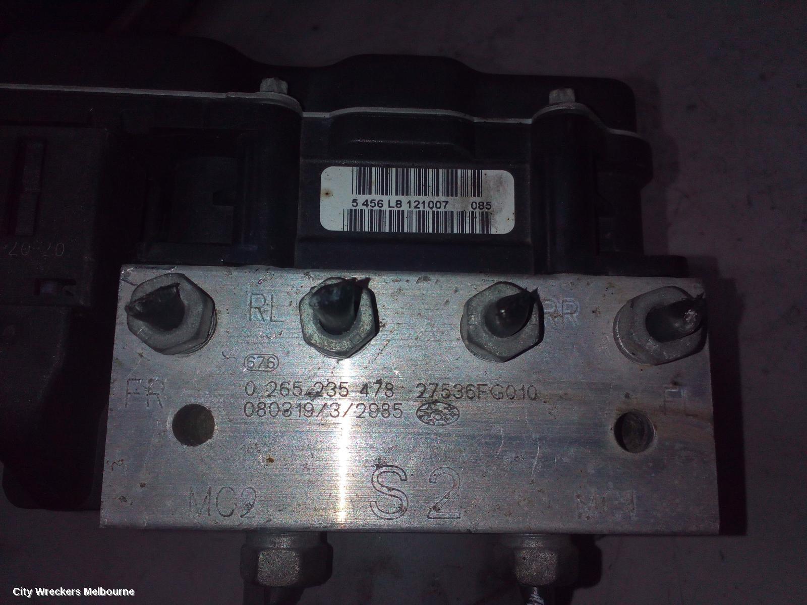 SUBARU IMPREZA ABS PUMP/MODULATOR, G3, P/N FG010, VDC TYPE, 04/2007 - 11/2011 - Image 3