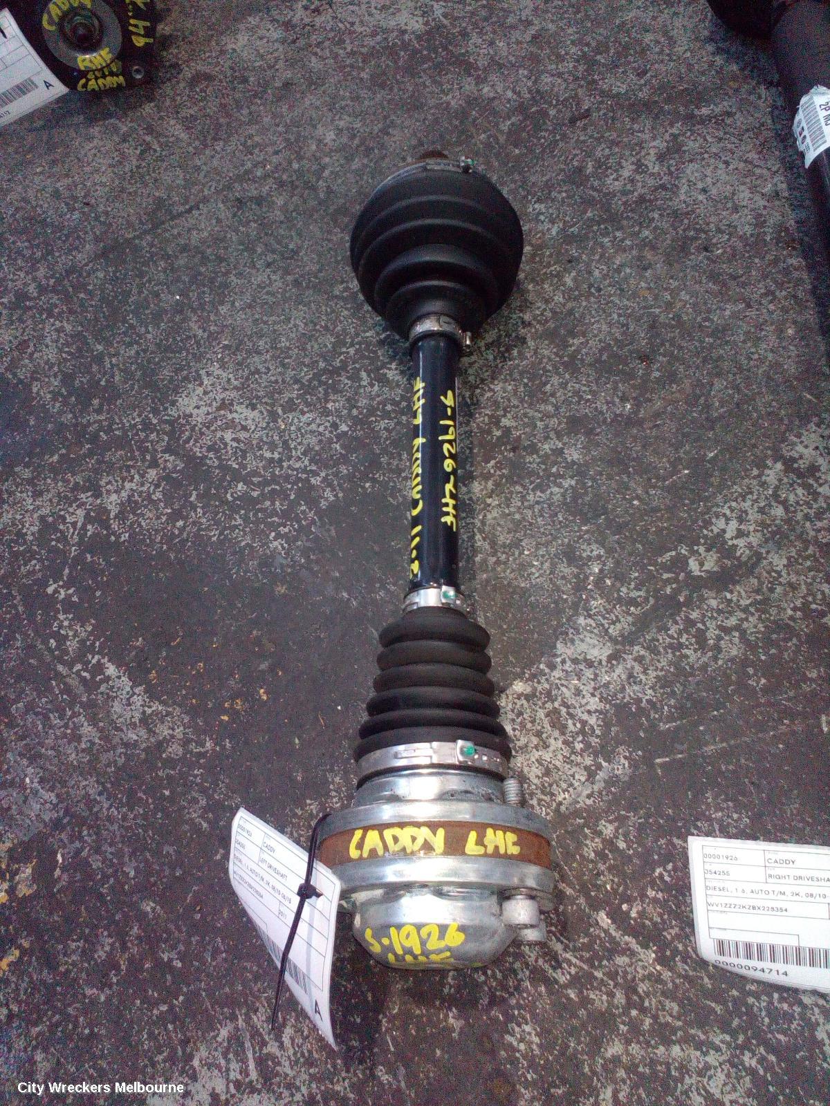 VOLKSWAGEN CADDY LEFT DRIVESHAFT, DIESEL, 1.6, AUTO T/M, 2K, 08/2010 - 06/2015 - Image 2