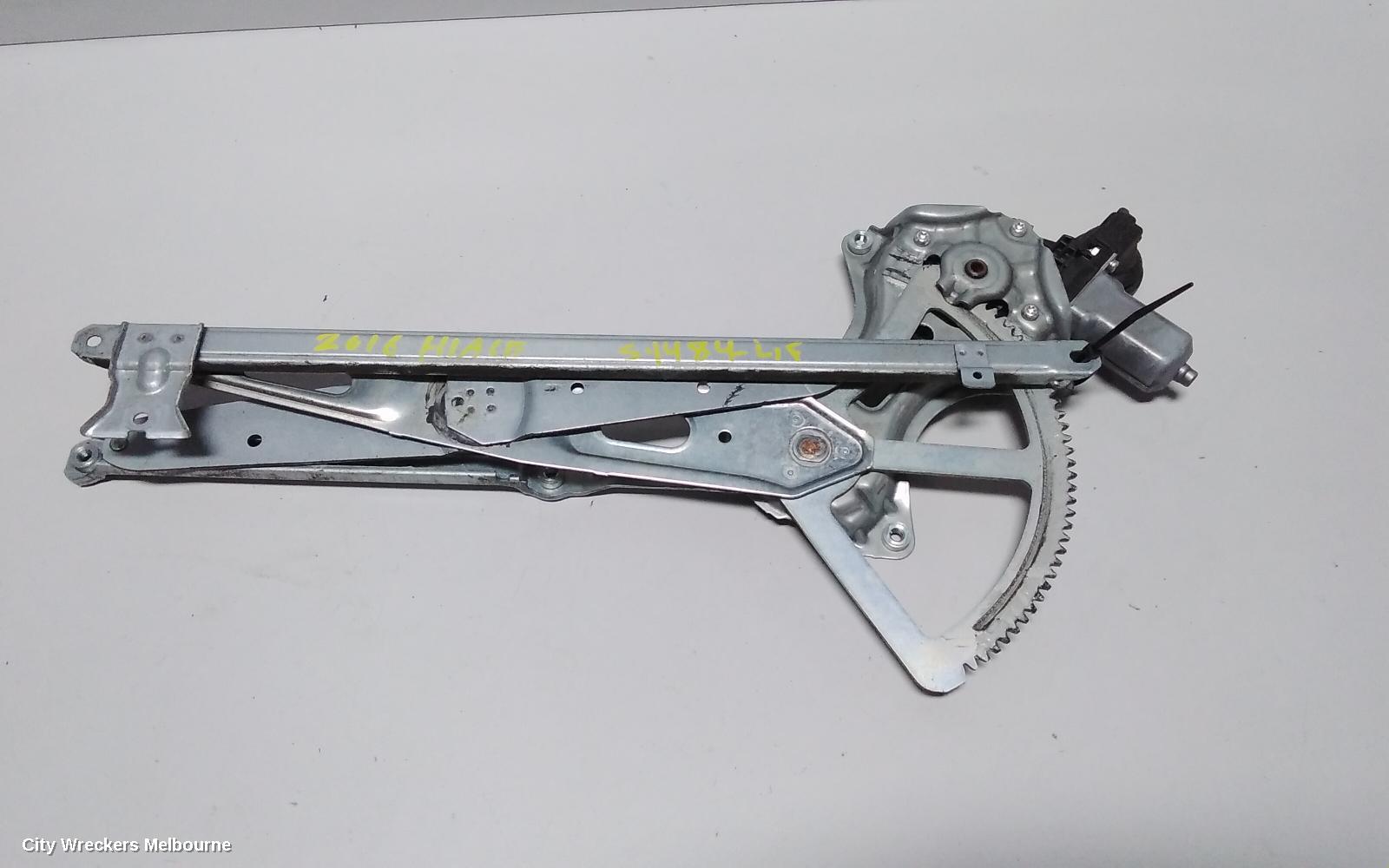 TOYOTA HIACE LEFT FRONT WINDOW REG/MOTOR, DOOR REG AND MOTOR ASSY, TRH/KDH, 03/2005 - 04/2019 - Image 2