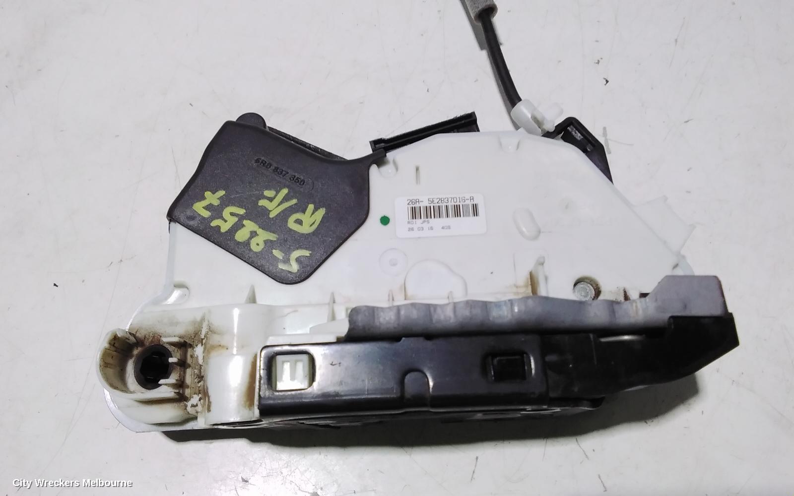 VOLKSWAGEN PASSAT DOOR/BOOT/GATE LOCK, B8/MK7, RIGHT FRONT DOOR, 06/2015 ONWARDS - Image 2