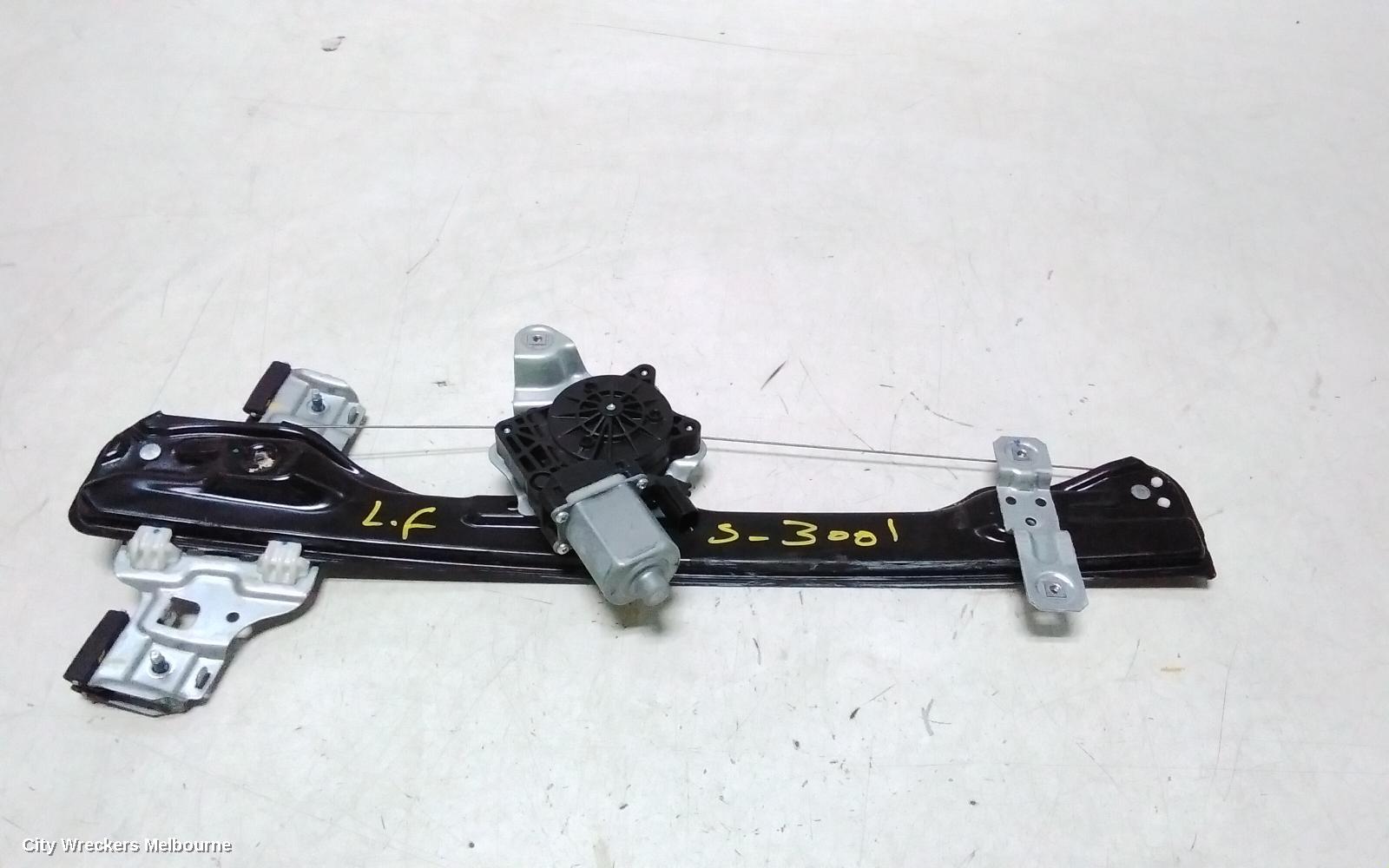 HOLDEN TRAX LEFT FRONT WINDOW REG/MOTOR, TJ SERIES, DOOR REG ASSY (REG AND MOTOR), 08/2013 - 12/2020 - Image 2