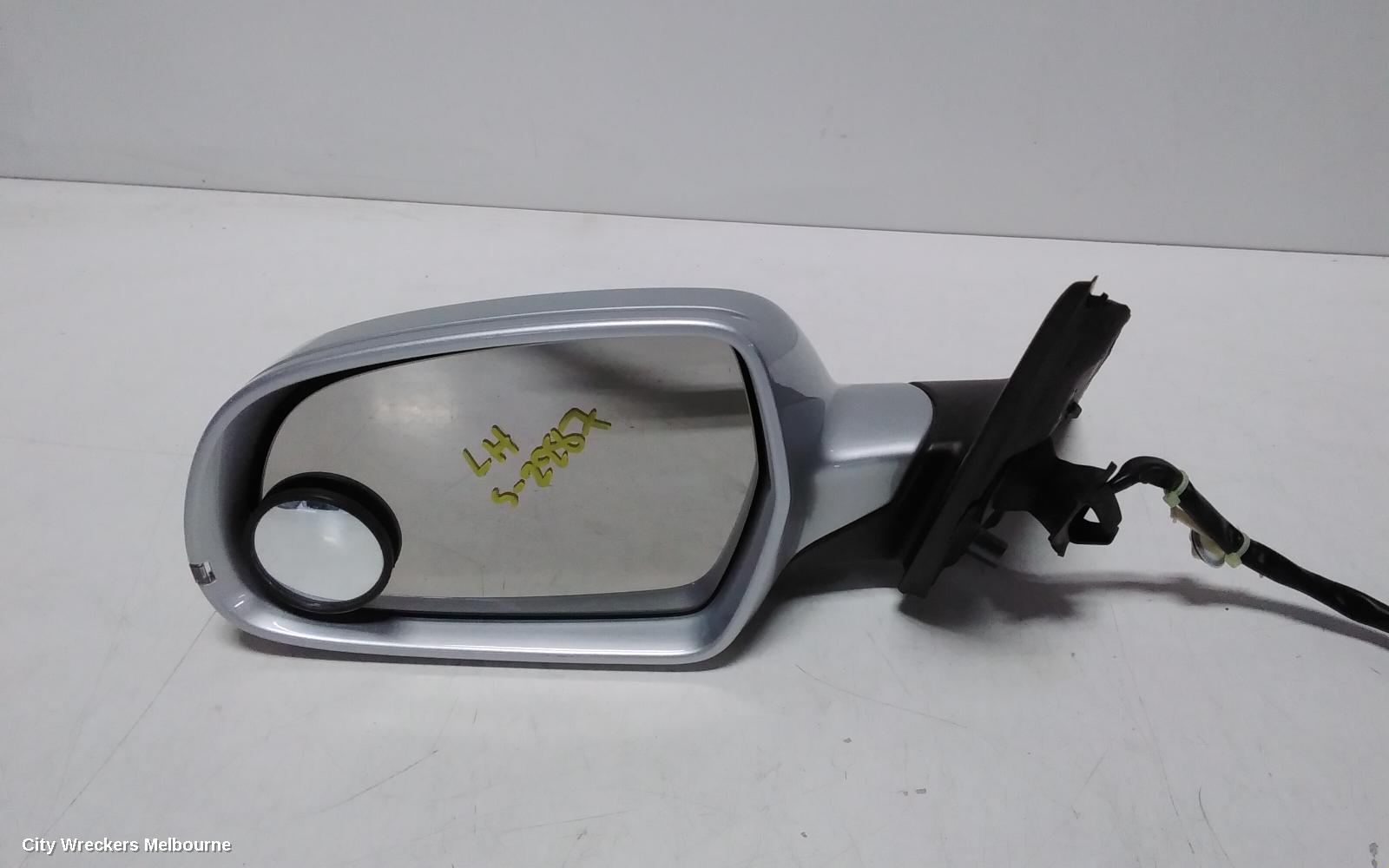AUDI A4 LEFT DOOR MIRROR, B8 8K, A4/S4, MANUAL FOLD, NO LANE CHANGE ASSIST TYPE, 2 PLUG (6/2 WIRE), 05/2009 - 01/2016 - Image 2