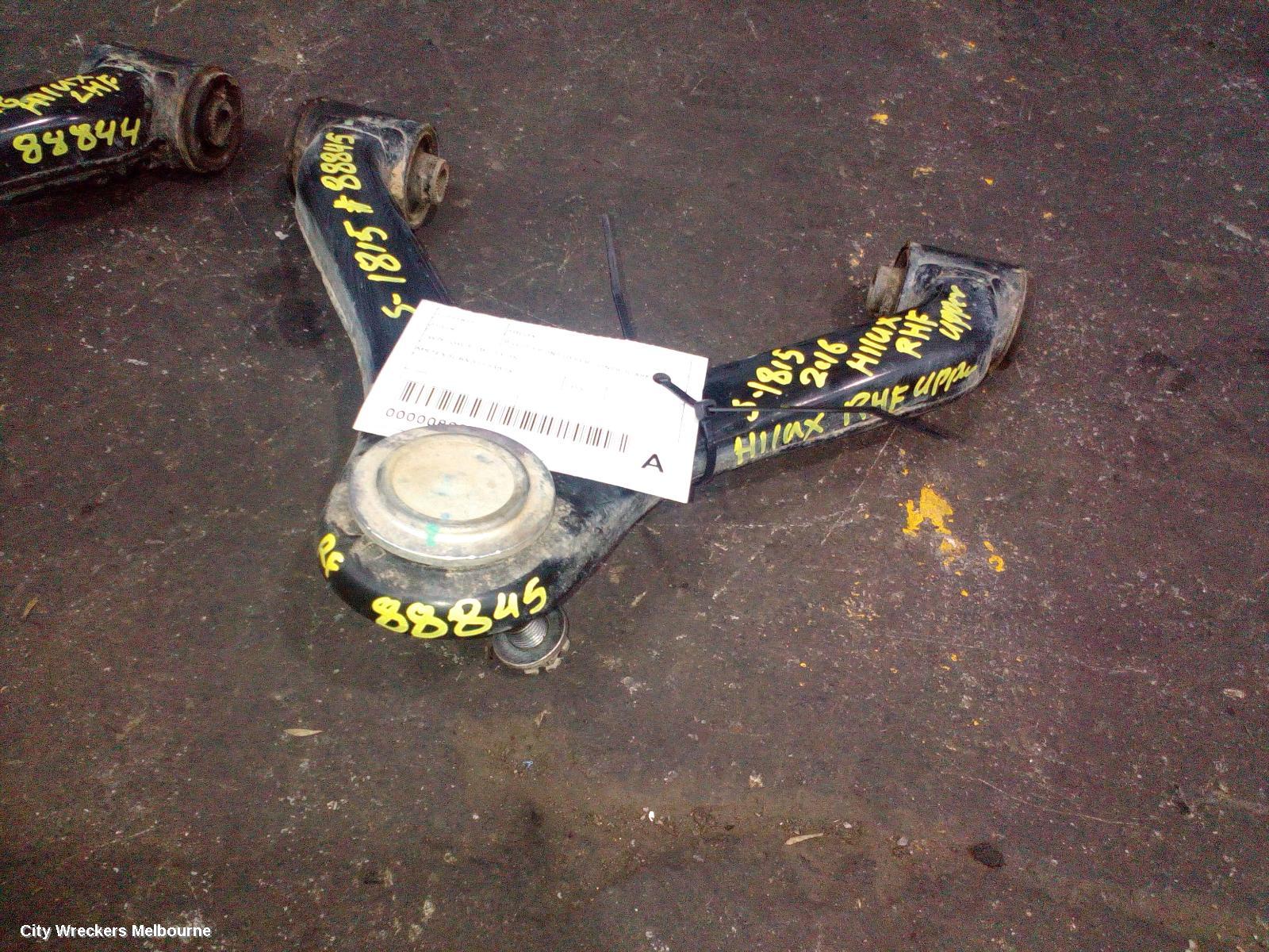 TOYOTA HILUX RIGHT FRONT UPPER CONTROL ARM, 2WD LOW RIDE, 03/2005 ONWARDS - Image 2