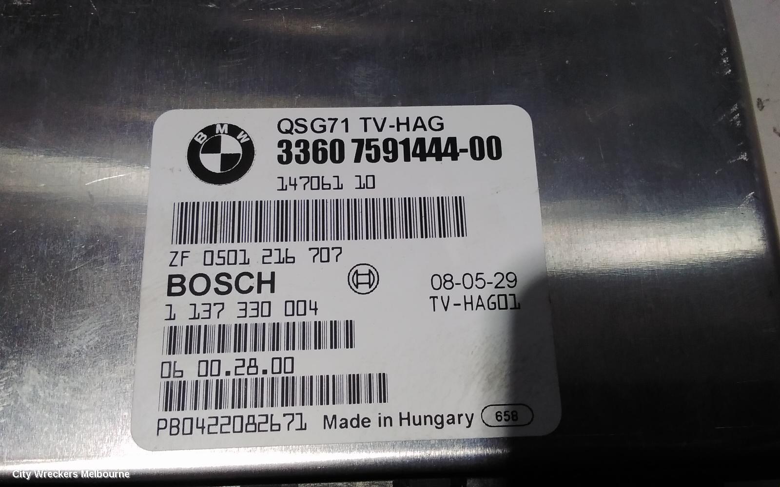 BMW X6 ECU, TORQUE VECTORING DIFFERENTIAL (QMV) CONTROL MODULE, M57, P/N 33607595847, E71, 07/2008 - 09/2010 - Image 3