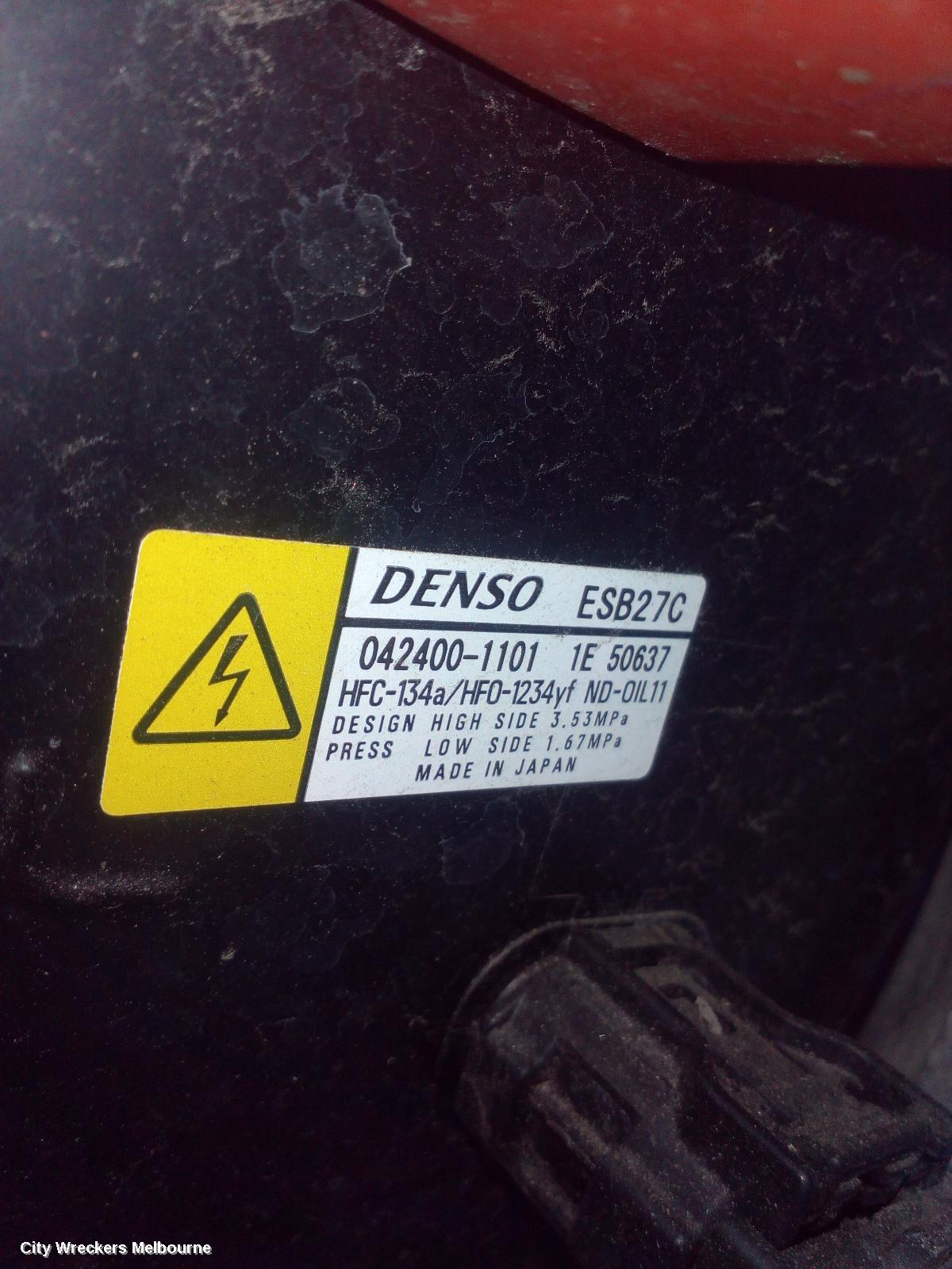 TOYOTA CAMRY A/C COMPRESSOR, XV70, 2.5, A25A-FXS, PETROL, HYBRID, 09/2017 ONWARDS - Image 2