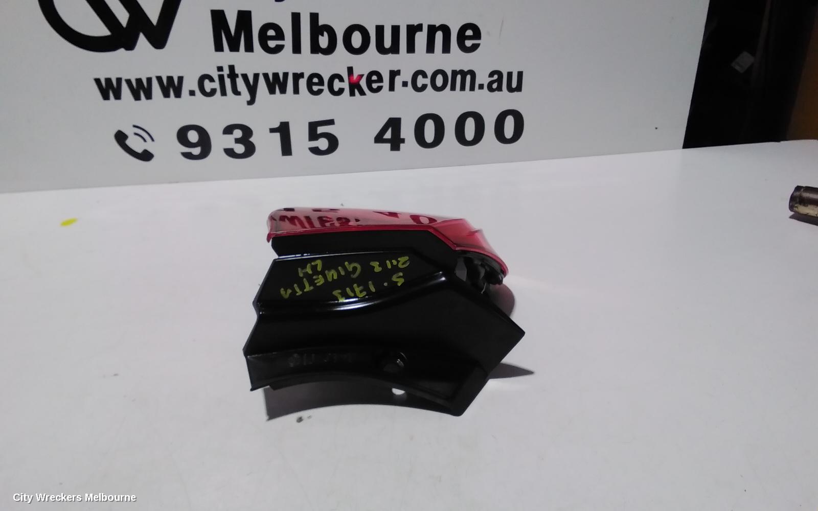 ALFA ROMEO GIULIETTA LEFT TAILLIGHT, 940 SERIES, 01/2011 - 12/2020 - Image 1