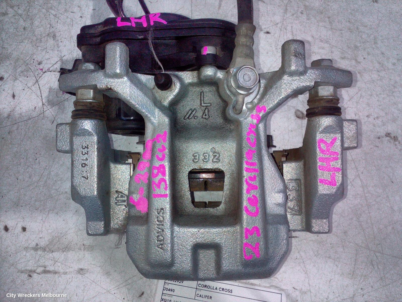 TOYOTA COROLLA CROSS CALIPER, XG10, LH REAR, 01/2022 ONWARDS - Image 3