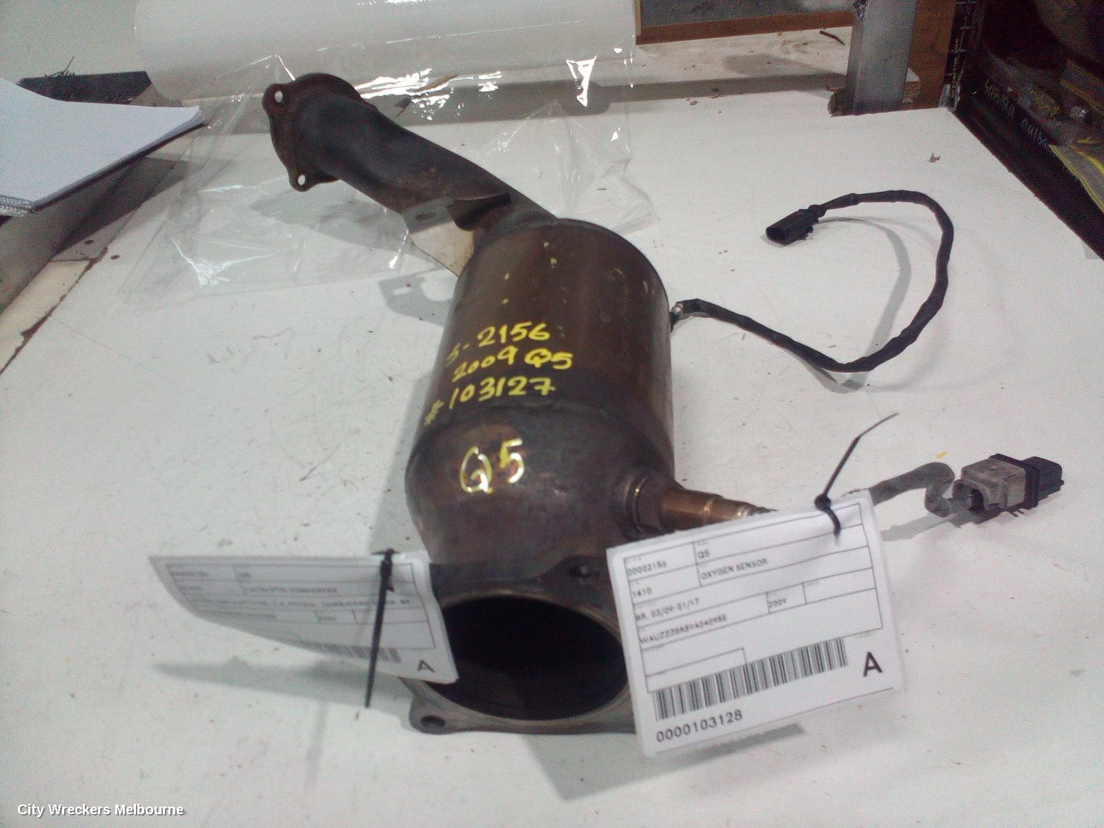 AUDI Q5 CATALYTIC CONVERTER, UNDER CAR-CAT TYPE, 2.0, PETROL, CDNB/CDNC CODE, 8R, 03/2009 - 10/2012 - Image 1