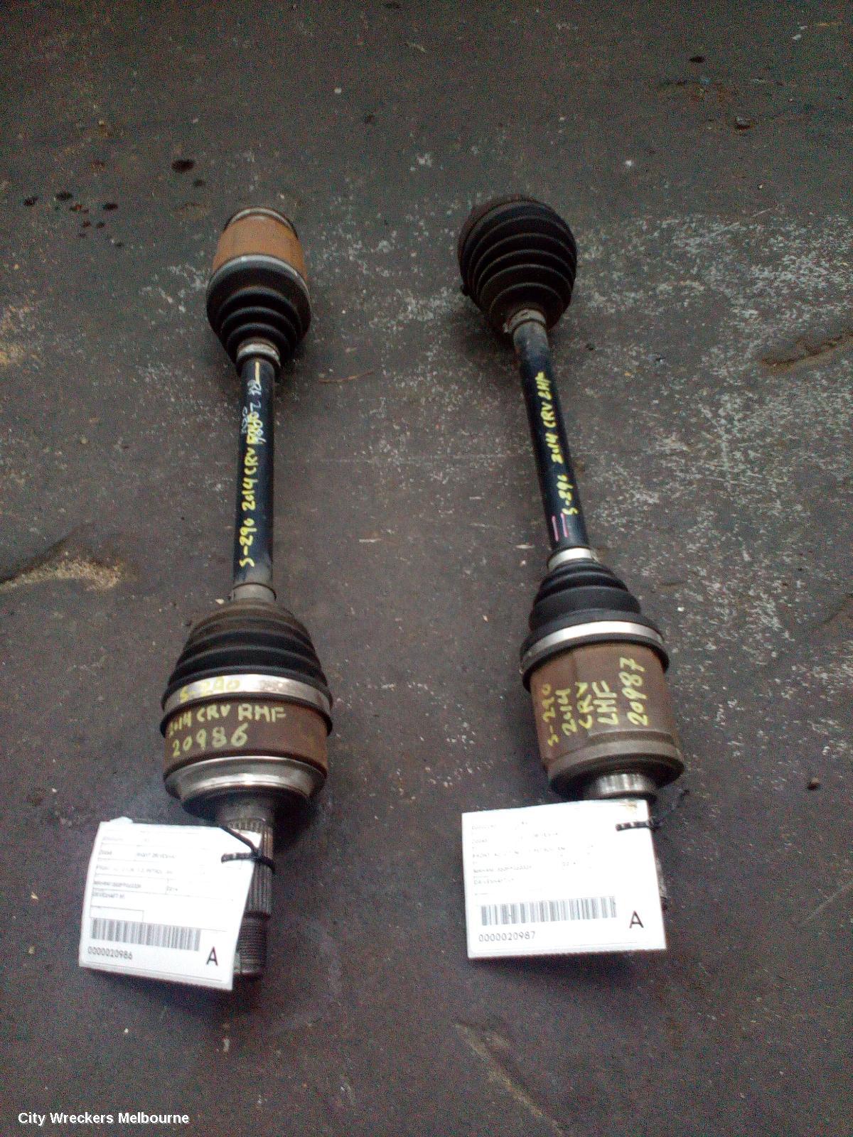 HONDA CRV RIGHT DRIVESHAFT, FRONT, AUTO T/M, 2.0, PETROL, RM, 11/2012 - 04/2017 - Image 2