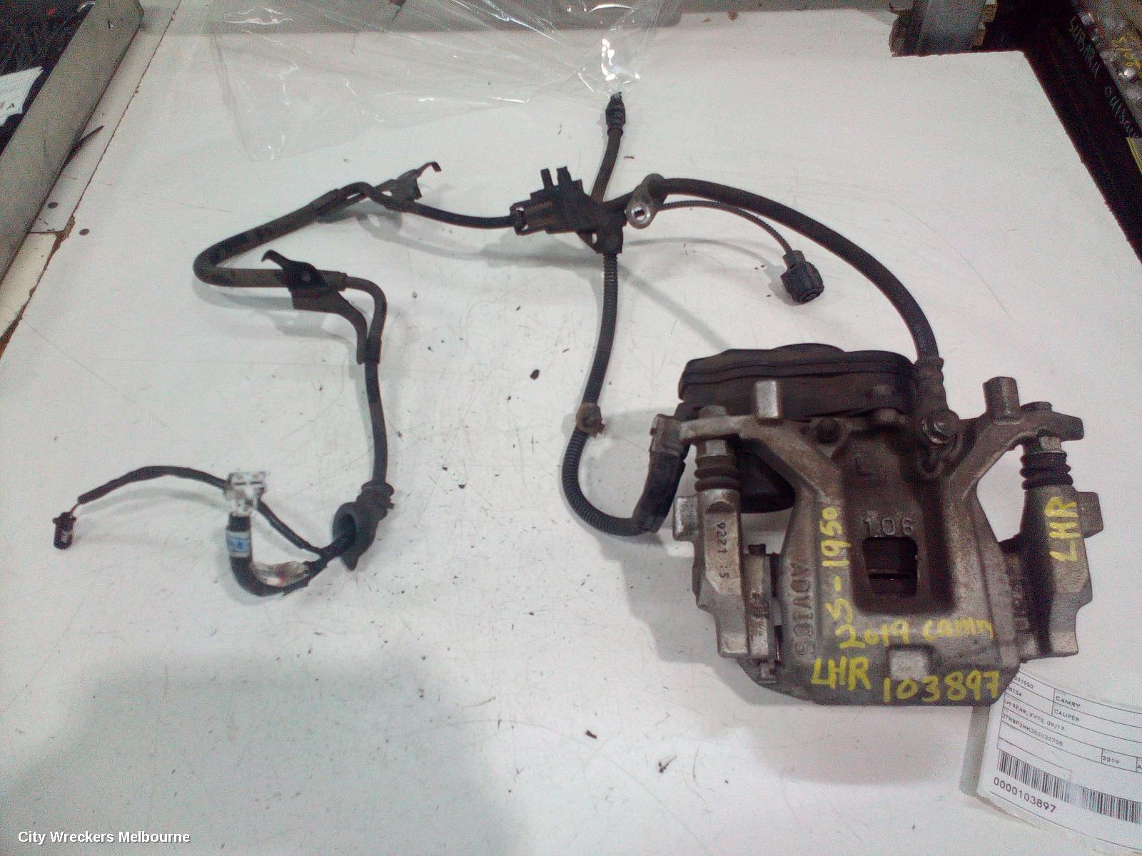 TOYOTA CAMRY CALIPER, LH REAR, XV70, 09/2017 ONWARDS - Image 2