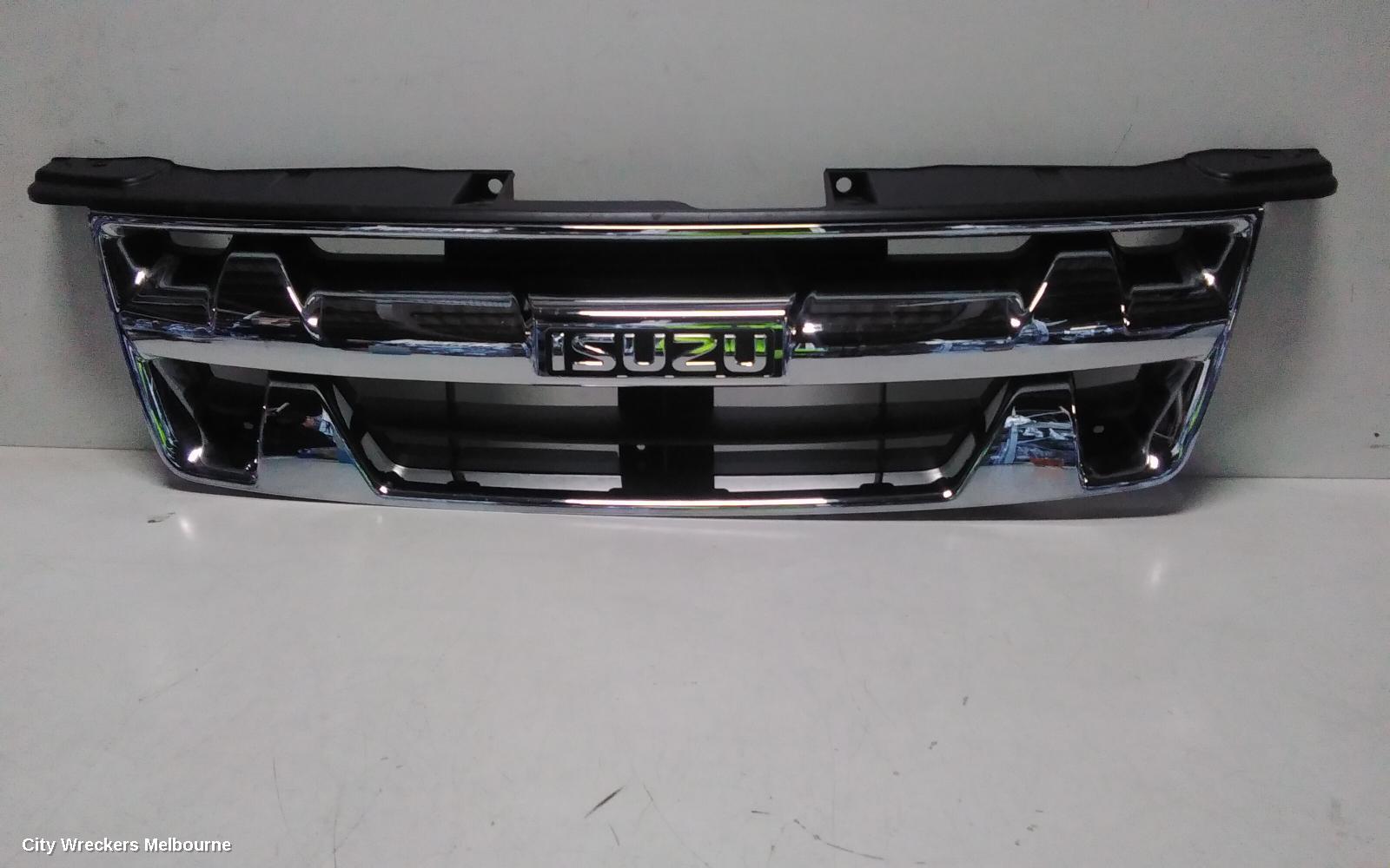 ISUZU DMAX GRILLE, RADIATOR GRILLE, CHROME, RA, 10/2008 - 05/2012 - Image 3