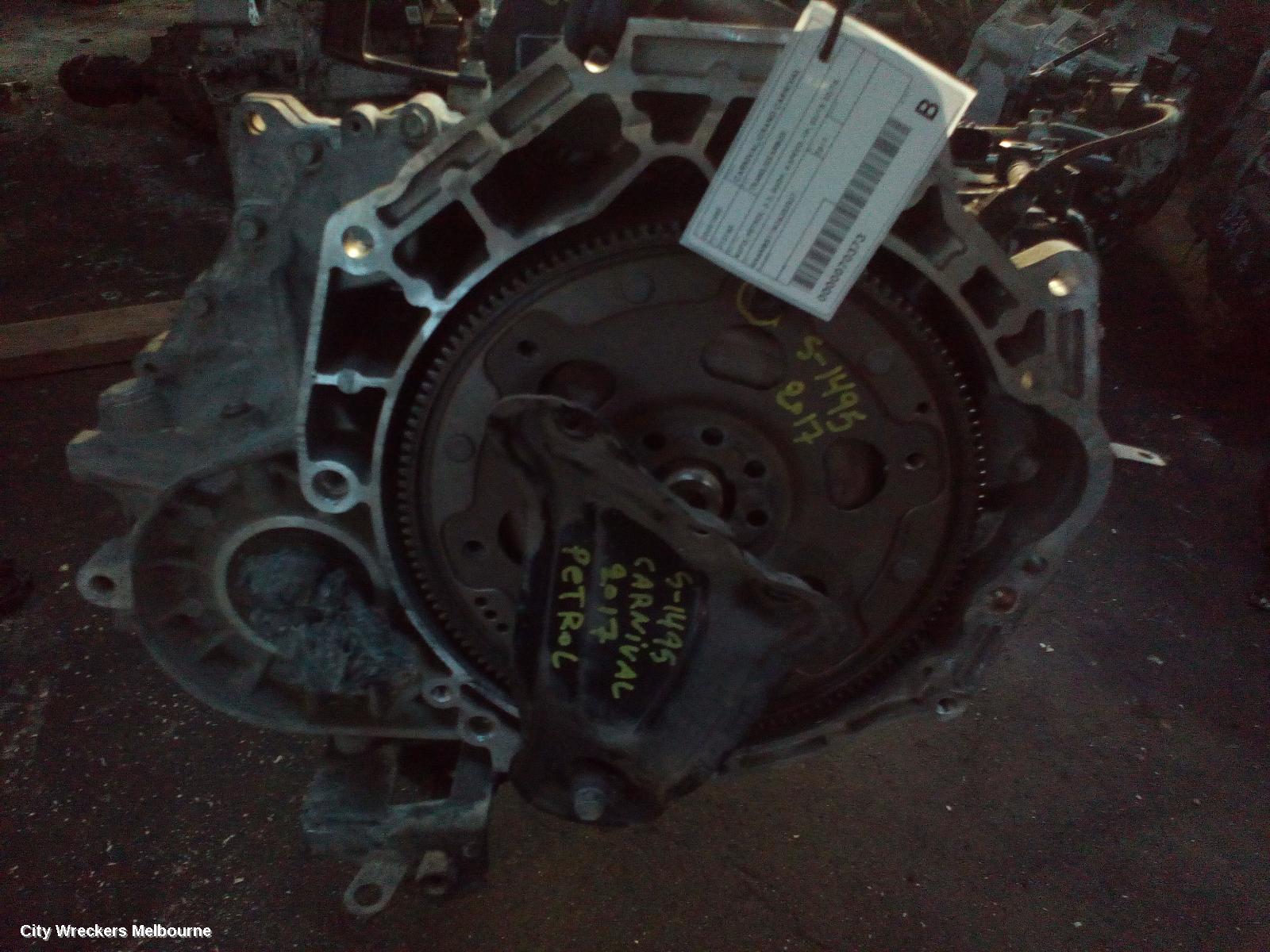 KIA CARNIVAL/GRAND CARNIVAL TRANS/GEARBOX, AUTO, PETROL, 3.3, G6DH, 6 SPEED, YP, 02/2015 - 03/2018 - Image 3