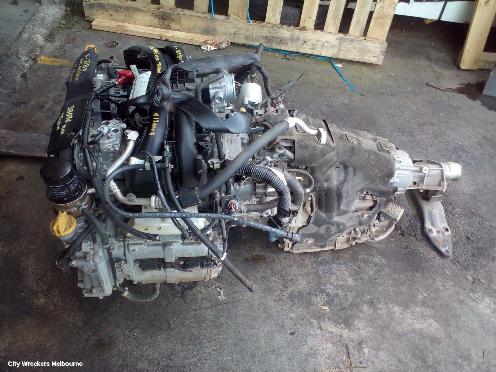 SUBARU OUTBACK ENGINE, PETROL, 2.5, FB25, 6TH GEN, 08/2018 - 12/2020 - Image 3