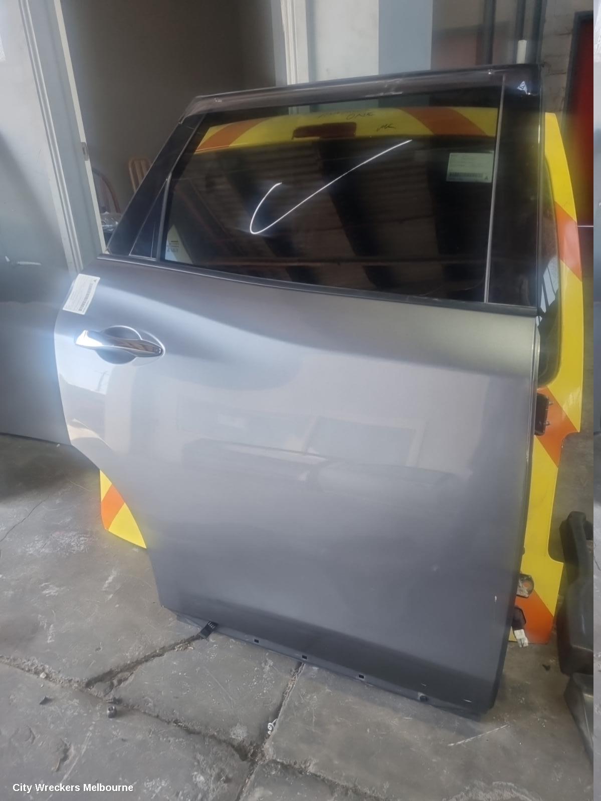 NISSAN PATHFINDER RIGHT REAR DOOR, R52, NON CHROME MOULD TYPE, 06/2013 - 04/2021 - Image 3