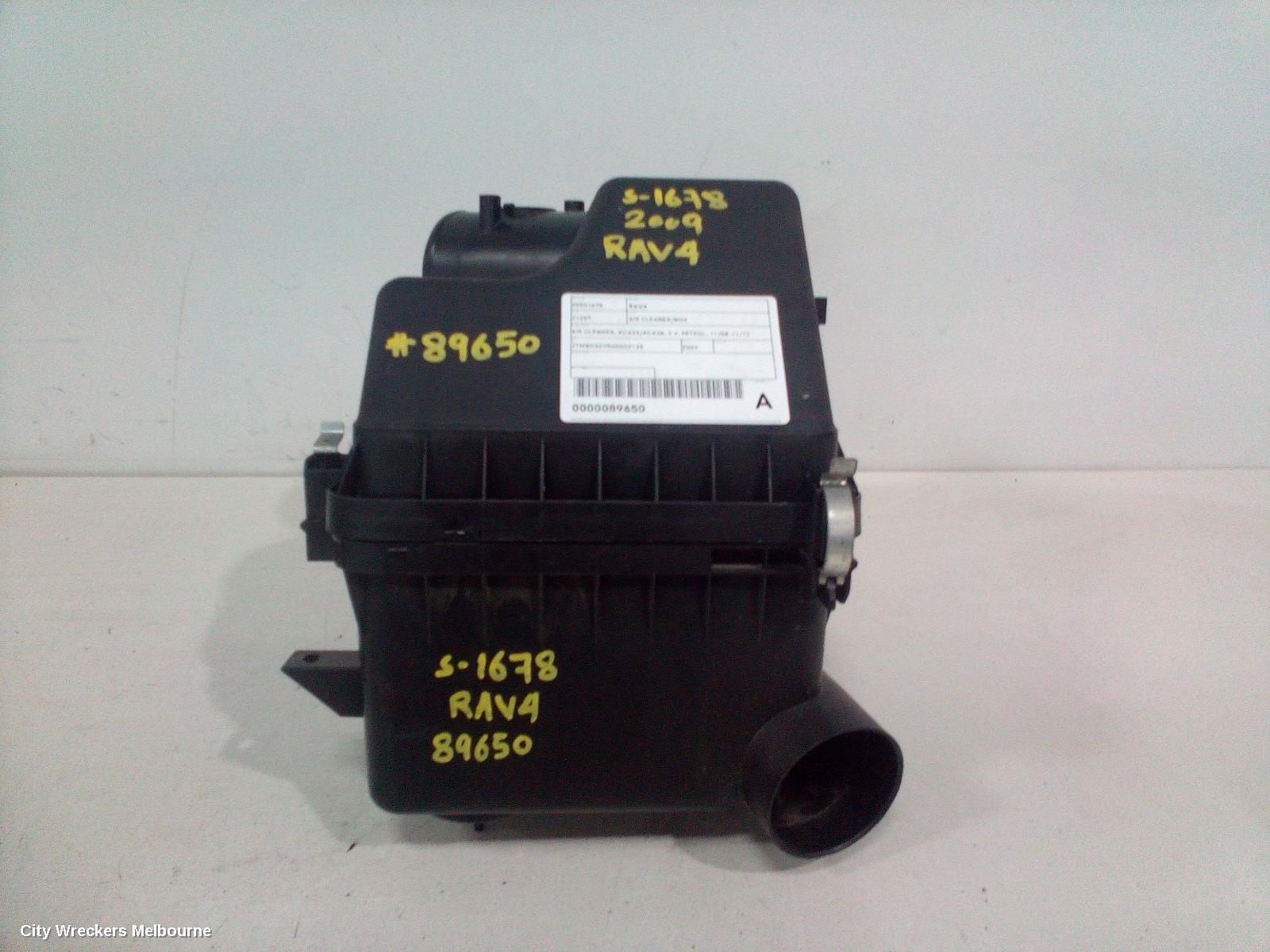 TOYOTA RAV4 AIR CLEANER/BOX, AIR CLEANER, ACA33/ACA38, 2.4, PETROL, 11/2005 - 11/2012 - Image 1