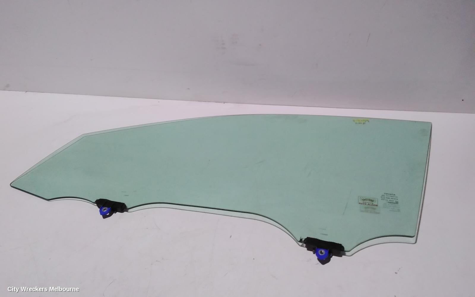 TOYOTA KLUGER LEFT FRONT DOOR WINDOW, GSU50/GSU55, 12/2013 - 02/2021 - Image 1