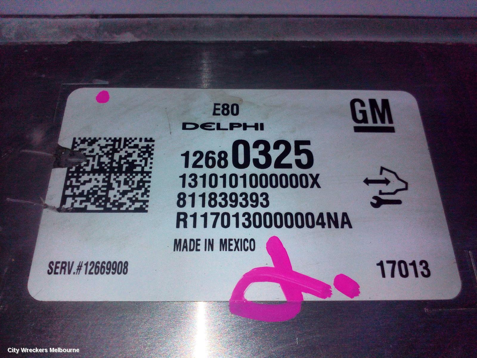 HOLDEN ASTRA ECU, ENGINE ECU, 1.4, PETROL, ECU ONLY, BK-BL, 09/2016 - 12/2020 - Image 2