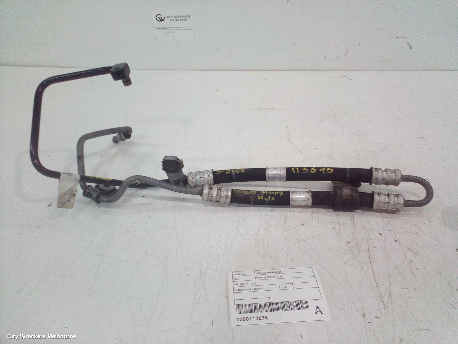 JEEP GRANDCHEROKEE POWER STEER HOSE, WK, 10/2010 - 02/2022 - Image 3