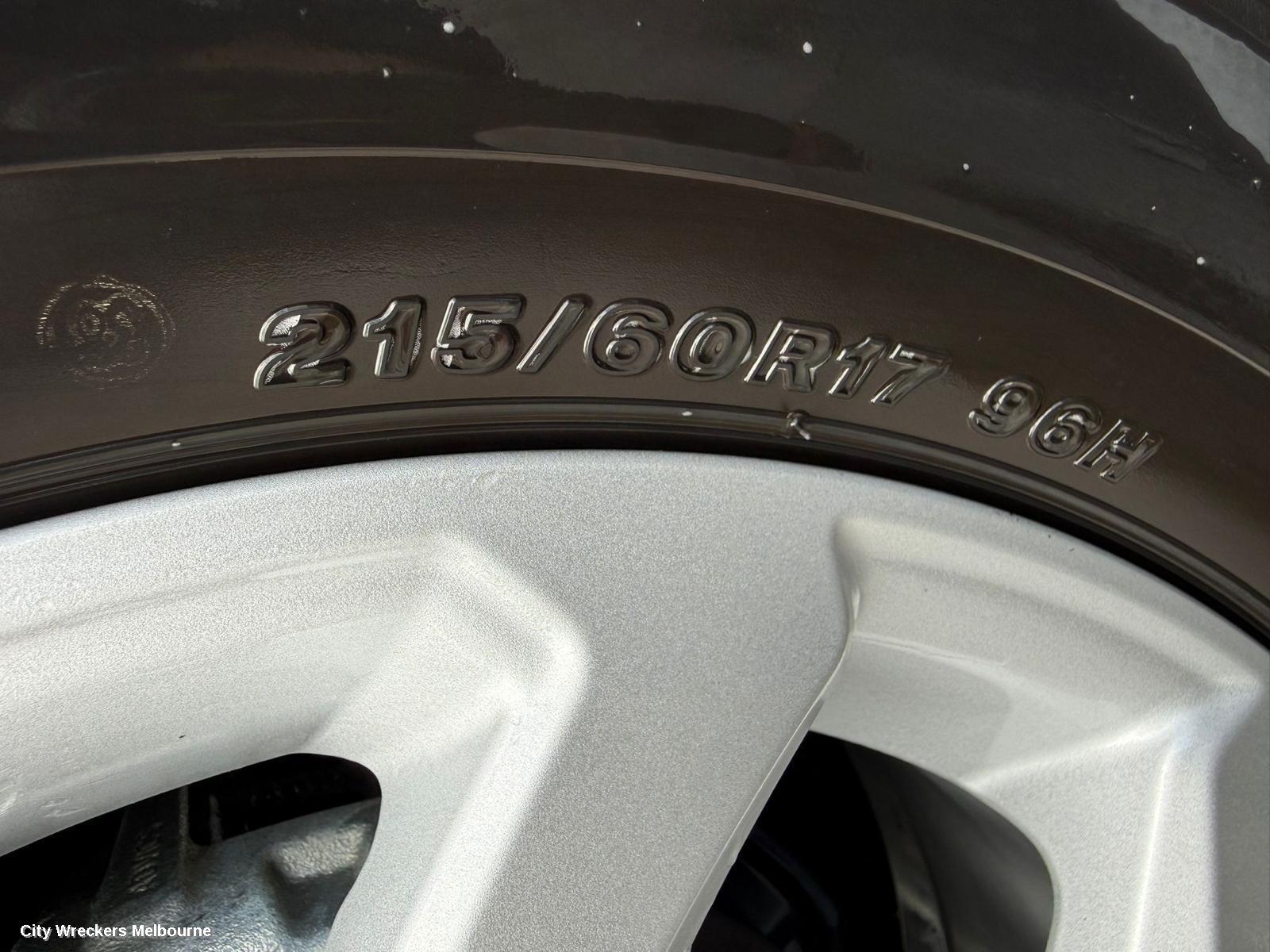TOYOTA COROLLA CROSS WHEEL MAG, XG10, FACTORY, 17X6.5IN, 5 V SPOKE, 01/2022 ONWARDS - Image 2