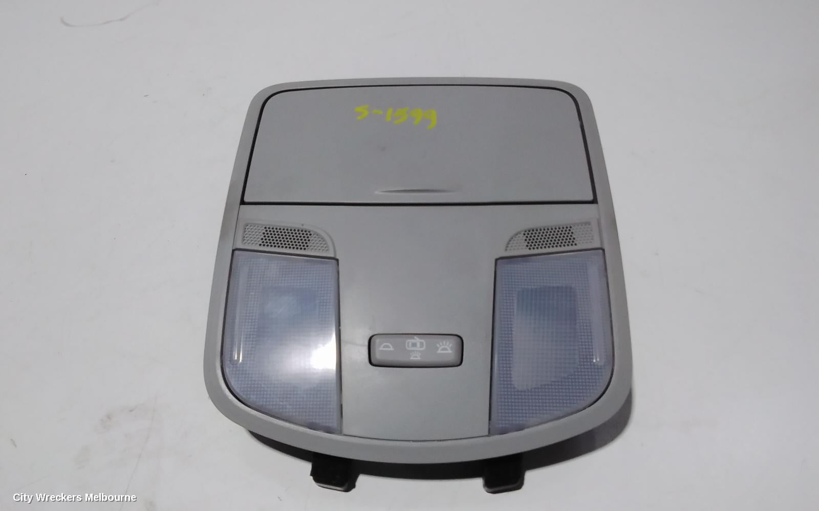 KIA RIO COURTESY LIGHT, FRONT, W/ SUNGLASS HOLDER TYPE, YB, 12/2016 ONWARDS - Image 1