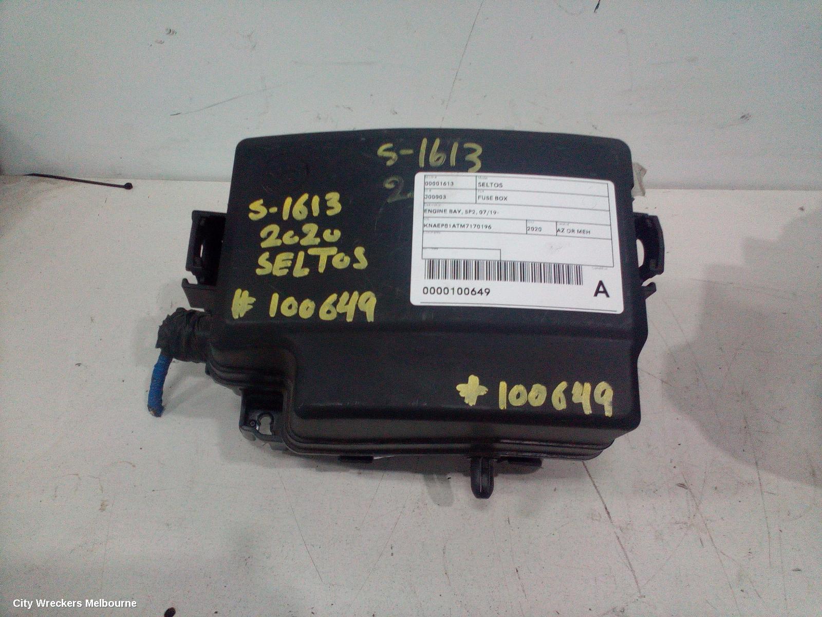 KIA SELTOS FUSE BOX, ENGINE BAY, SP2, 07/2019 ONWARDS - Image 1