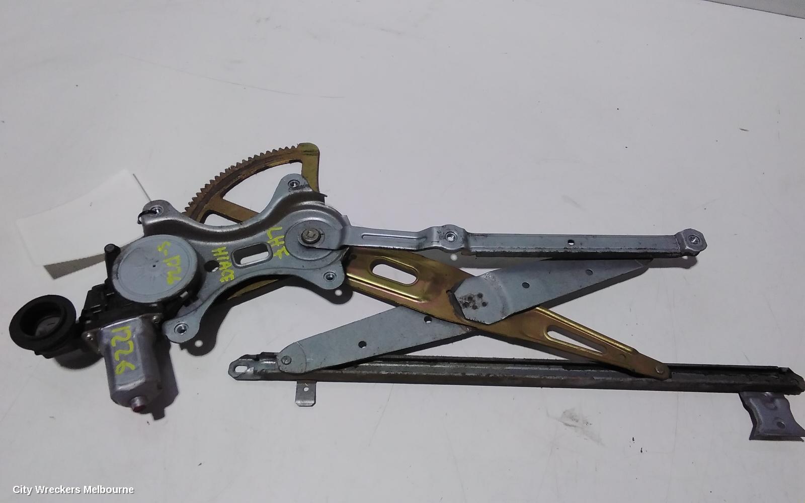 TOYOTA HIACE LEFT FRONT WINDOW REG/MOTOR, DOOR REG AND MOTOR ASSY, TRH/KDH, 03/2005 - 04/2019 - Image 1