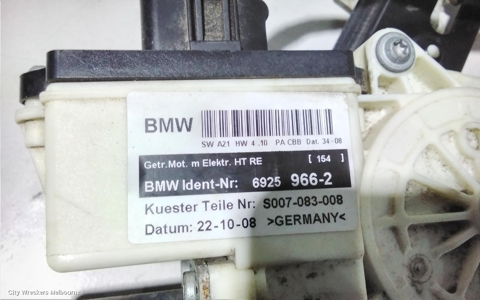 BMW X3 RIGHT REAR WND REG/MOTOR, E83, 06/2004 - 11/2010 - Image 2