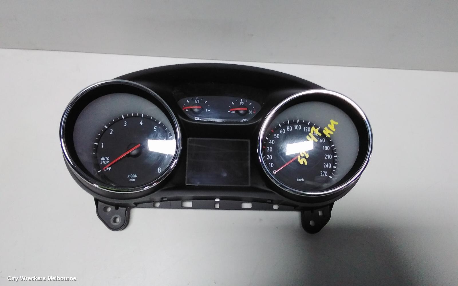 HOLDEN COMMODORE INSTRUMENT CLUSTER, INSTRUMENT CLUSTER, AUTO T/M, PETROL, ZB, 10/2017 - 12/2020 - Image 2
