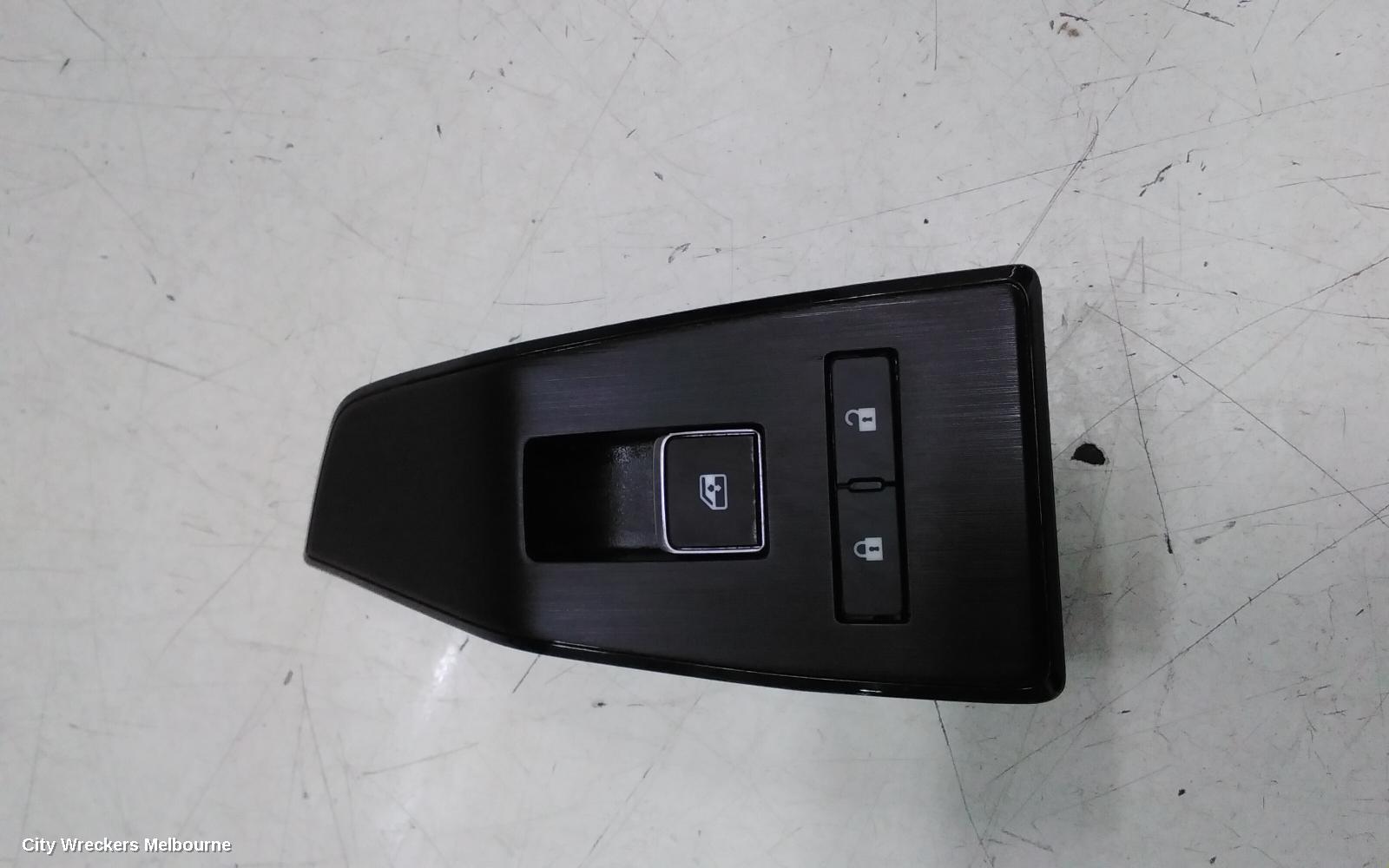 NISSAN XTRAIL PWR DR WIND SWITCH, T33, LH FRONT, W/ BLACK INSERT, 08/2022 ONWARDS - Image 1
