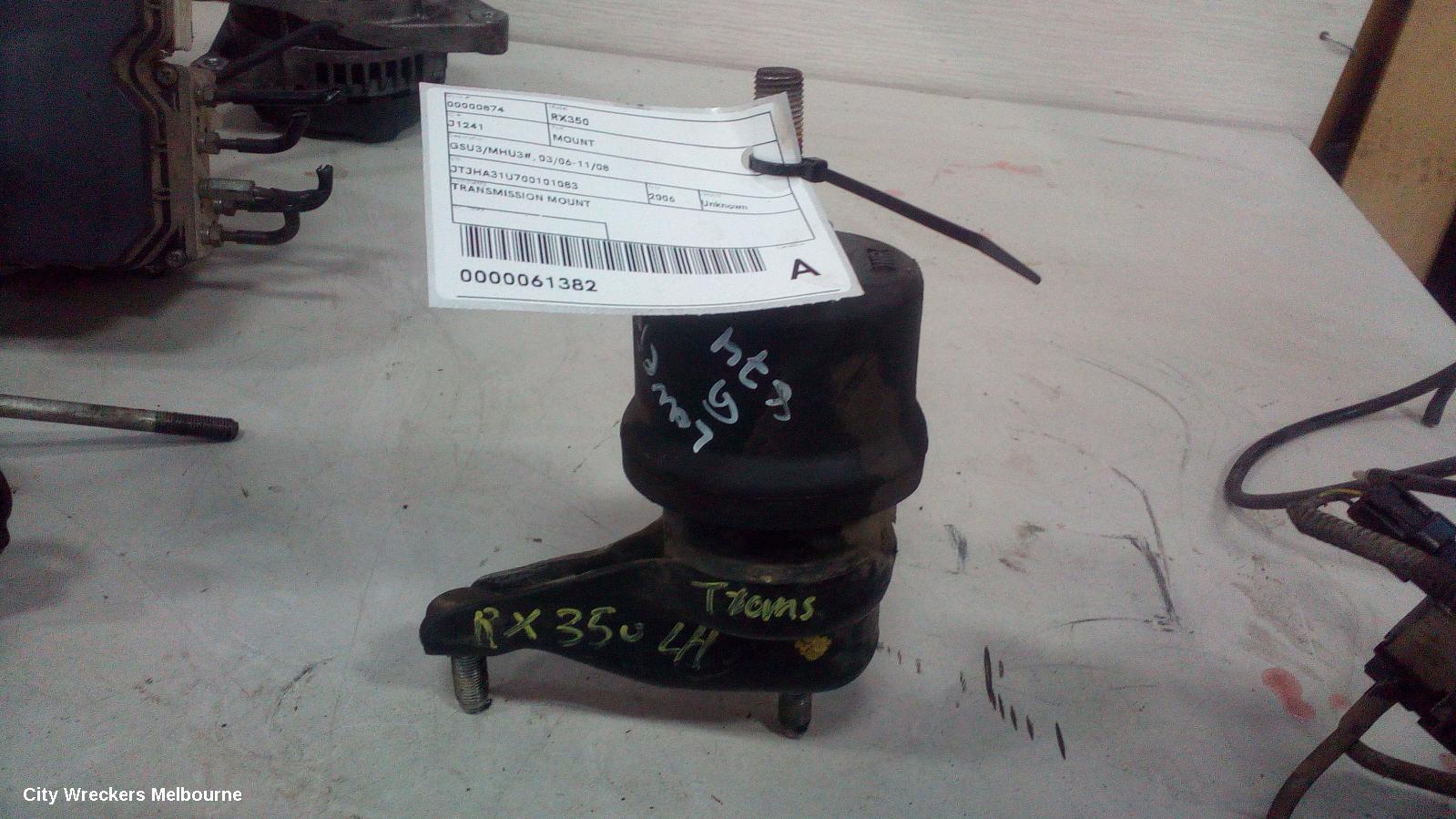 LEXUS RX SERIES MOUNT, GSU3/MHU3#, 03/2006 - 11/2008 - Image 1