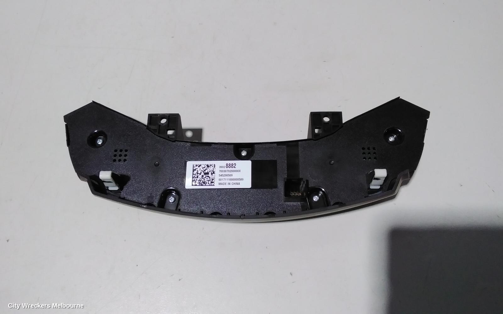 HOLDEN ASTRA HEATER/AC CONTROLS, CLIMATE CONTROL, BL, SEDAN 05/2017 - 12/2020 - Image 3