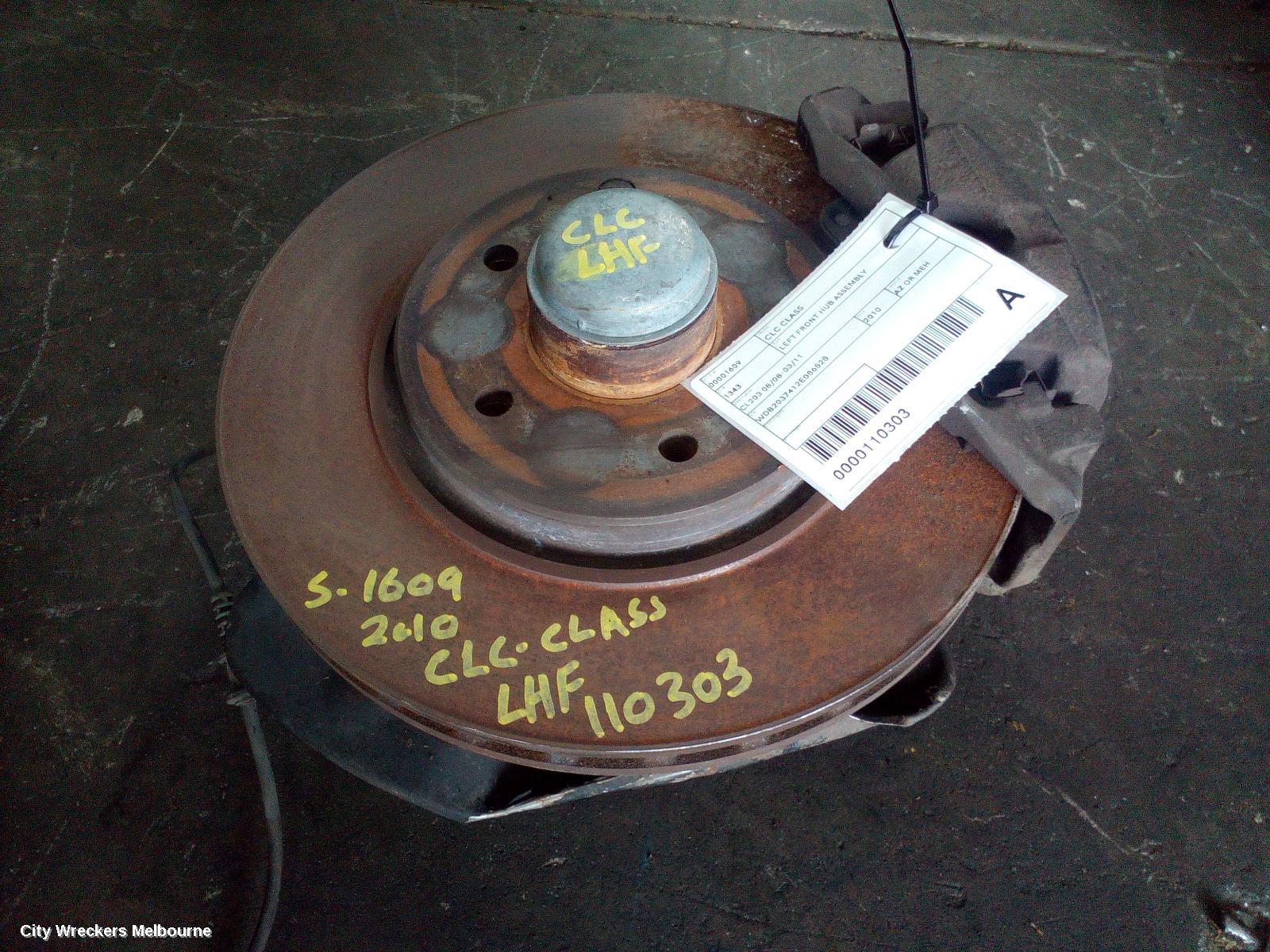 MERCEDES CLC CLASS LEFT FRONT HUB ASSEMBLY, CL203 08/2008 - 03/2011 - Image 1