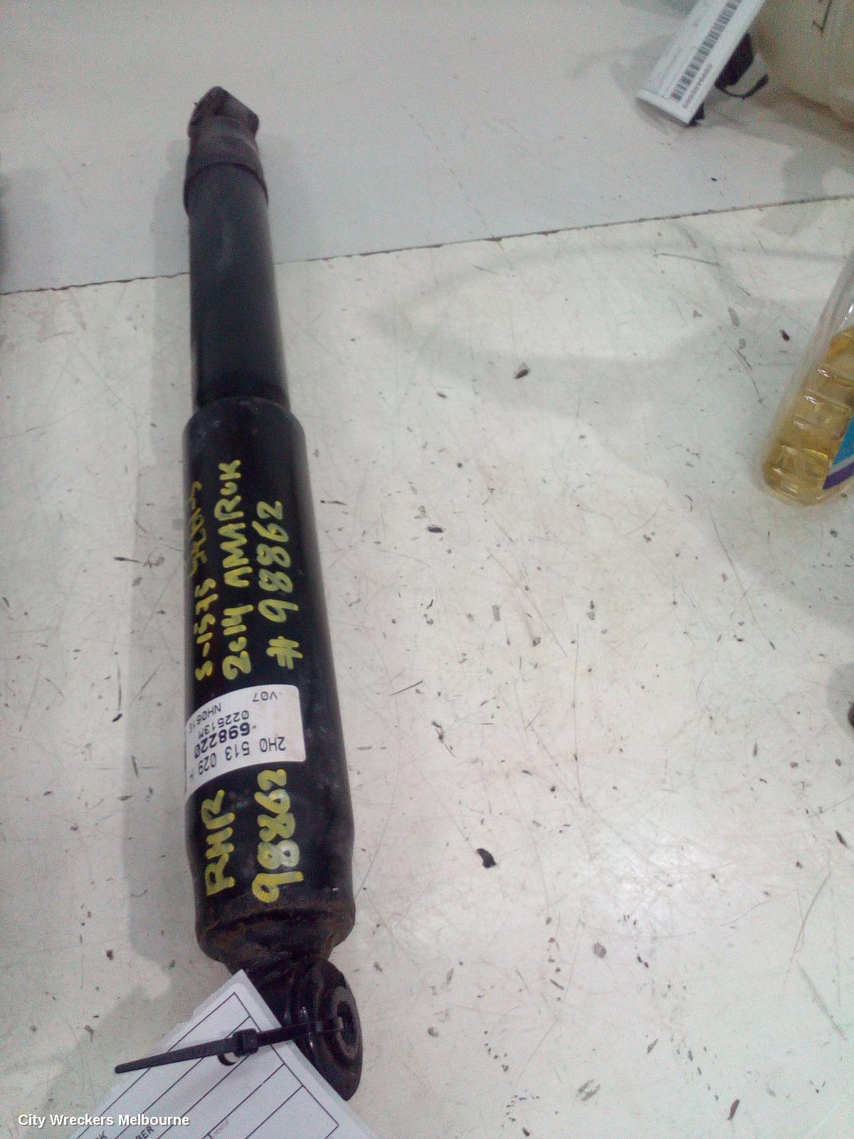 VOLKSWAGEN AMAROK SHOCK ABSORBER, 2H, REAR, 02/2011 ONWARDS - Image 2