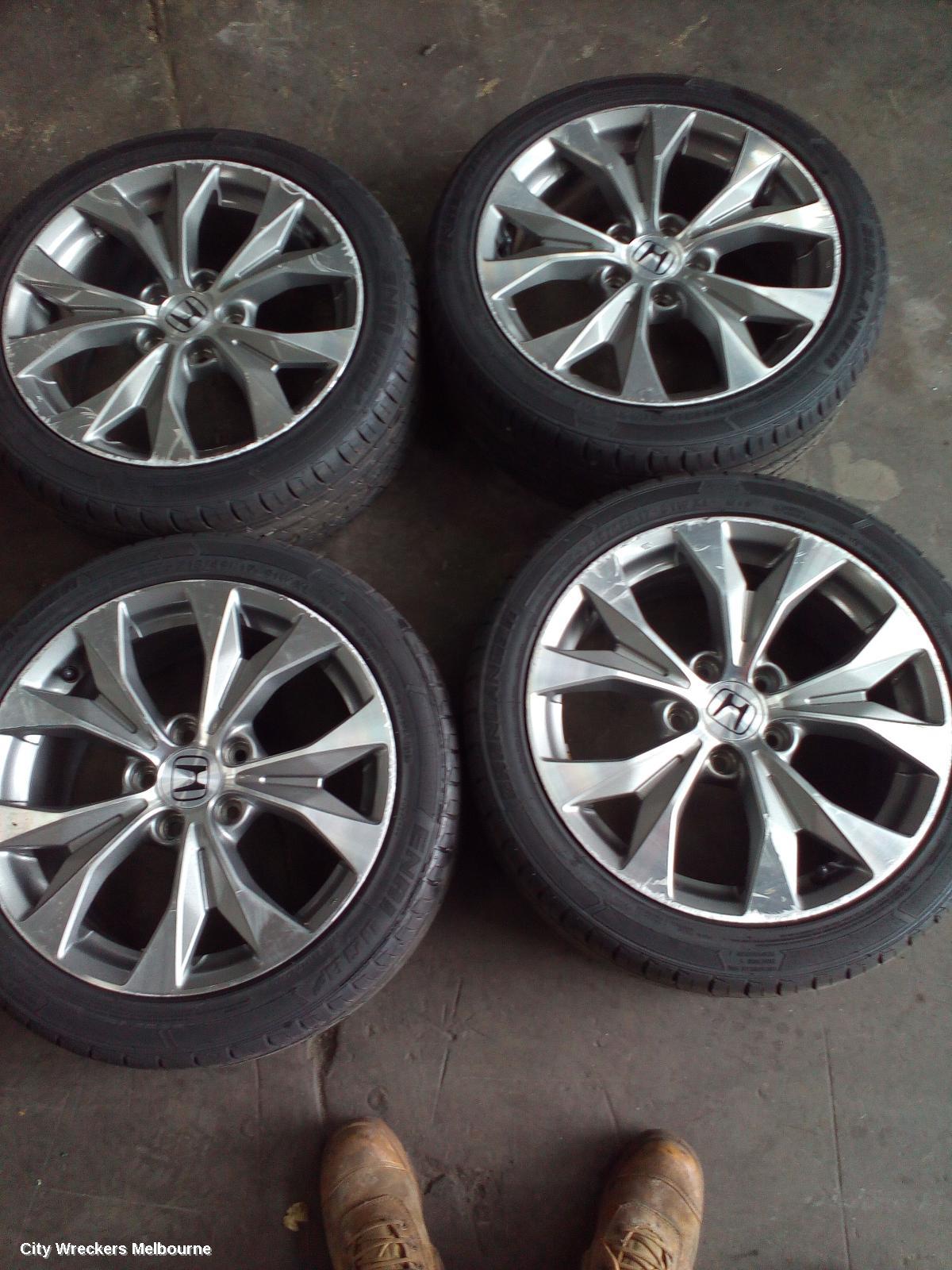 HONDA CIVIC WHEEL MAG, FACTORY, 17X7IN, VTI-L/VTI-LX, 10TH GEN, 05/2016 ONWARDS - Image 2