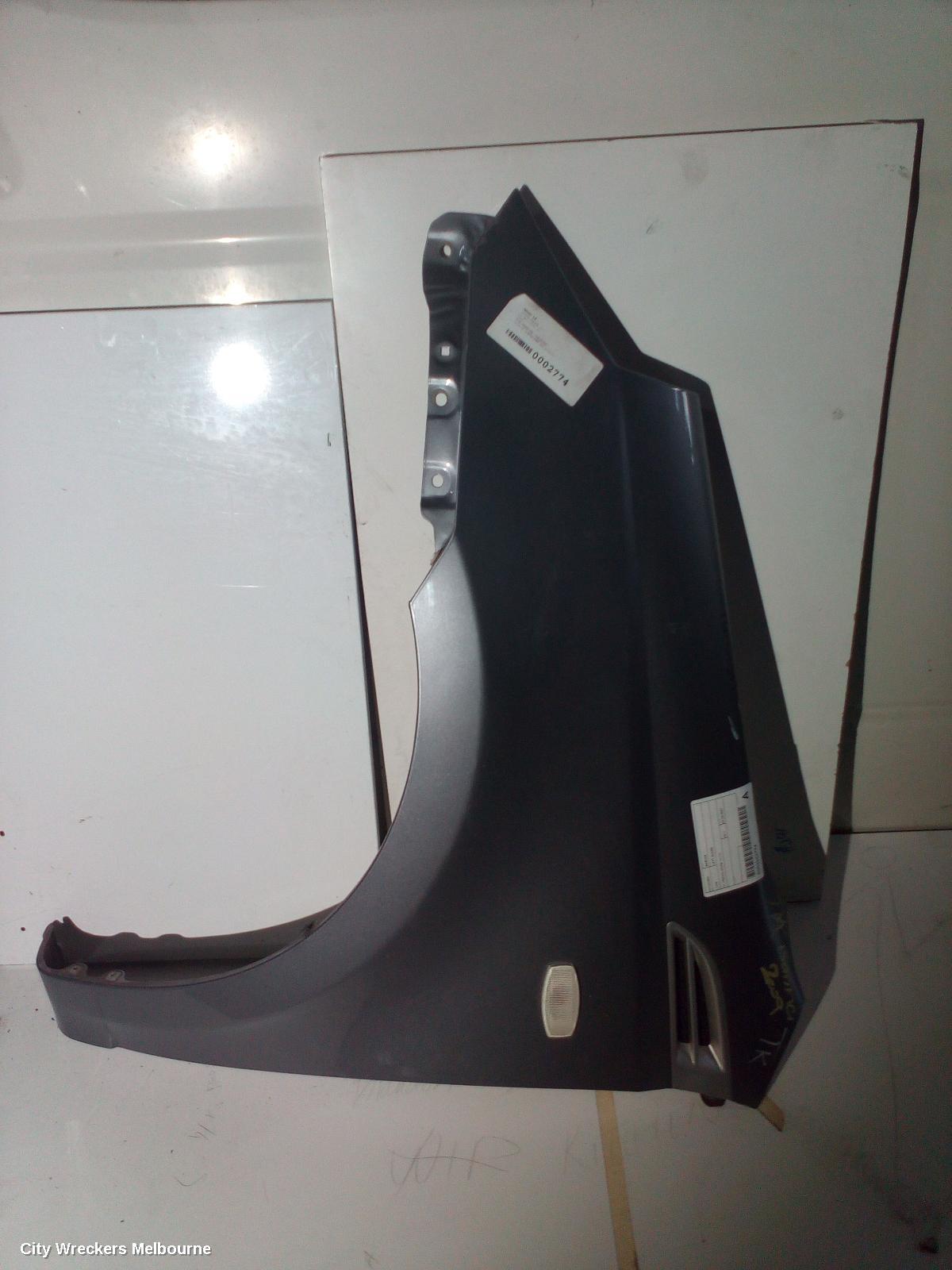 HOLDEN BARINA LEFT GUARD, TK, HATCH, 07/2008 - 12/2012 - Image 1