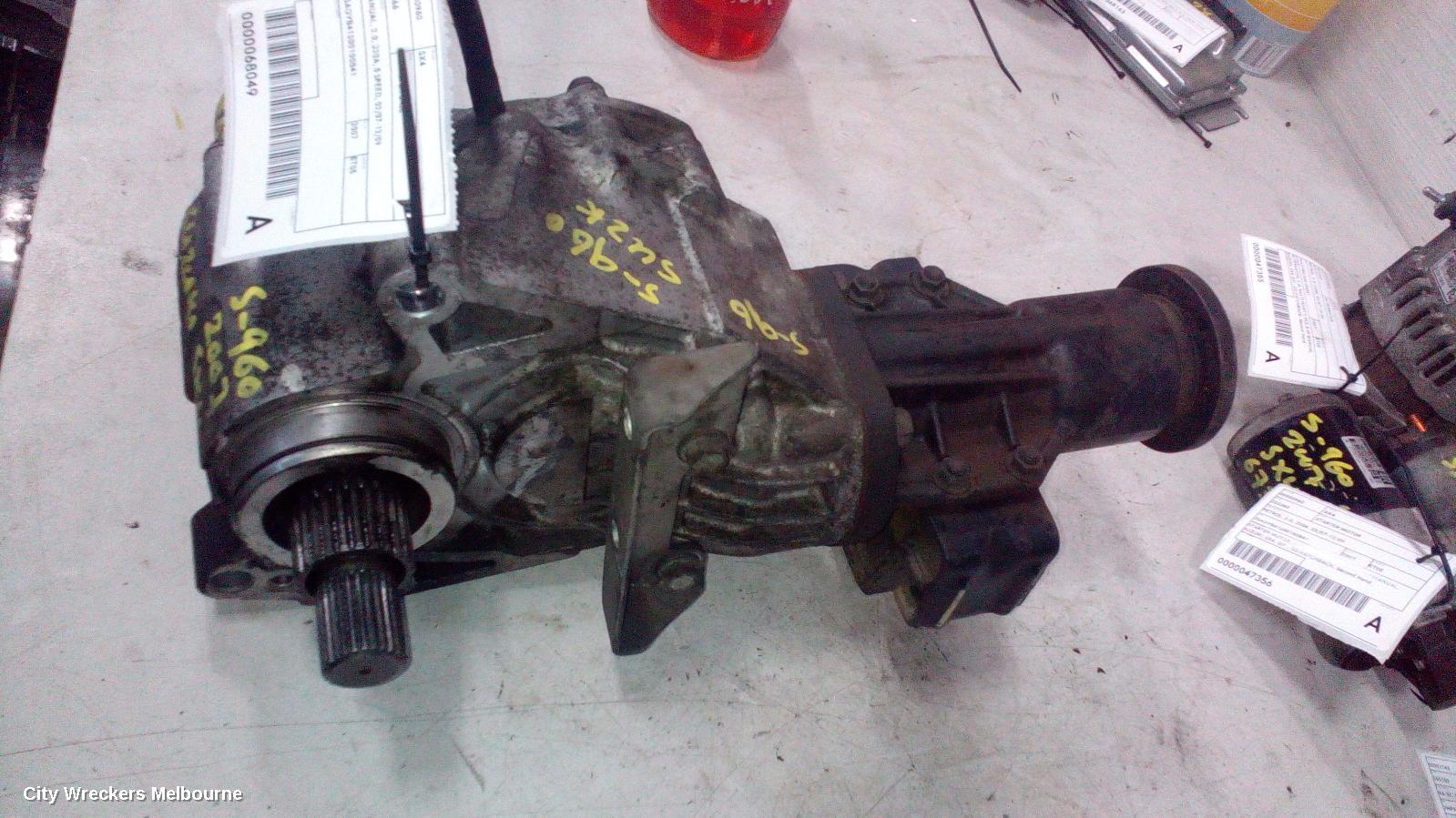 SUZUKI SX4 TRANSFER CASE, MANUAL, 2.0, J20A, 5 SPEED, 02/2007 - 12/2009 - Image 2