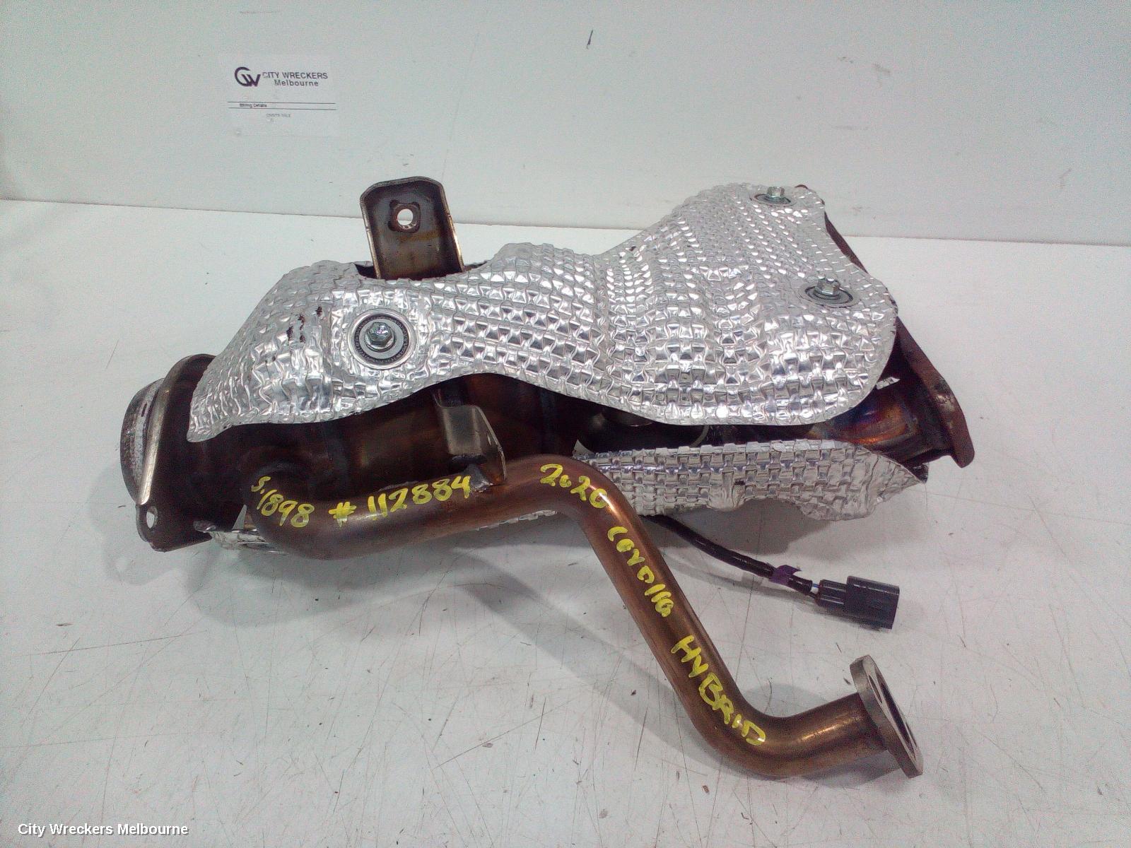 TOYOTA COROLLA CATALYTIC CONVERTER, MANIFOLD-CAT TYPE, 1.8, PETROL, ZWE211R, 07/2018 ONWARDS - Image 2