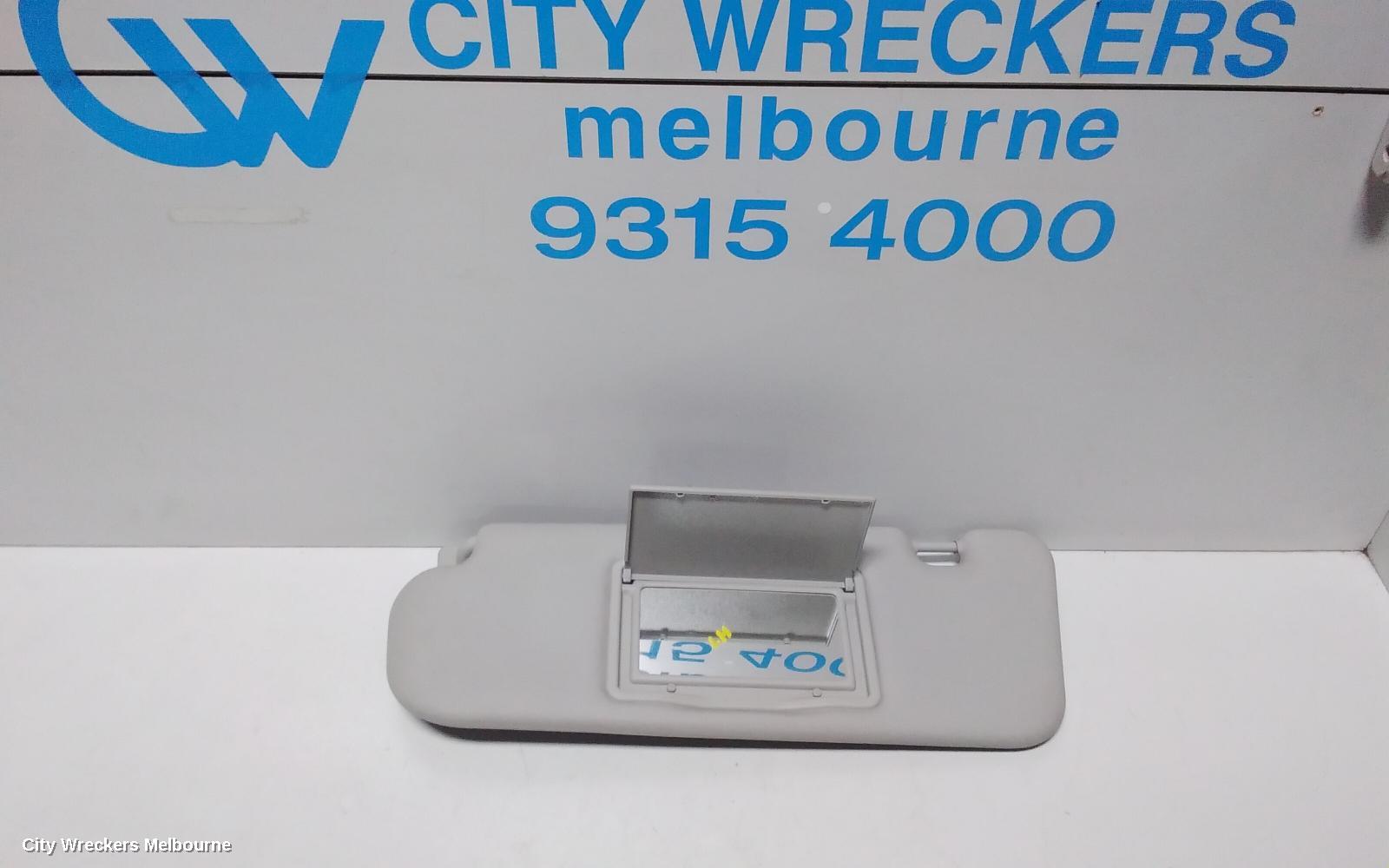 HOLDEN COMMODORE SUNVISOR, VF, LH SIDE, LIGHT GREY, 05/2013 - 12/2017 - Image 1