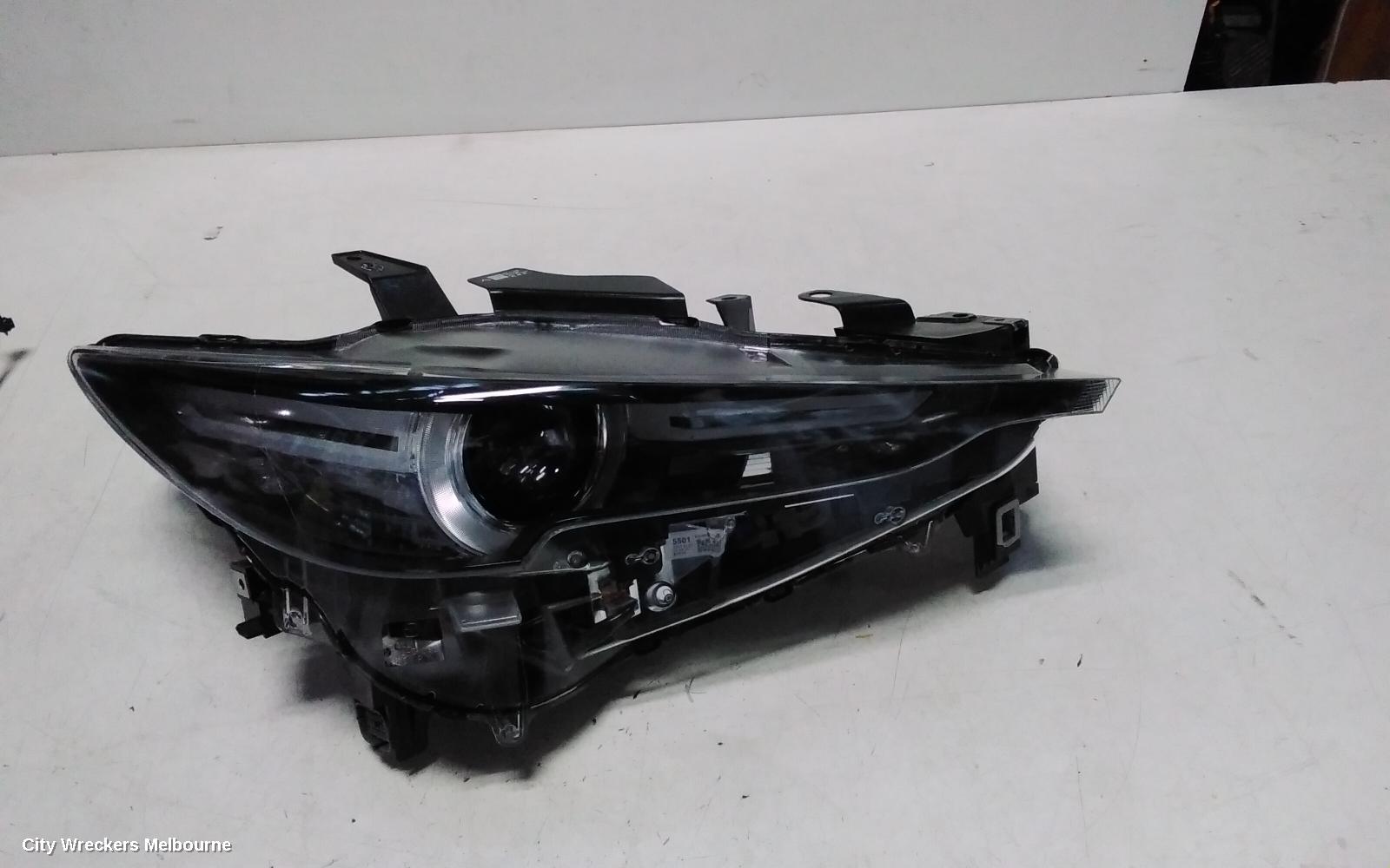 MAZDA CX8 RIGHT HEADLAMP, KG, W/ LED, ADAPTIVE TYPE, 11/2022 - 12/2023 - Image 1