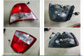 HYUNDAI ACCENT LEFT TAILLIGHT, LC, 3DR/5DR HATCH, 06/2000 - 02/2003 - Image 1