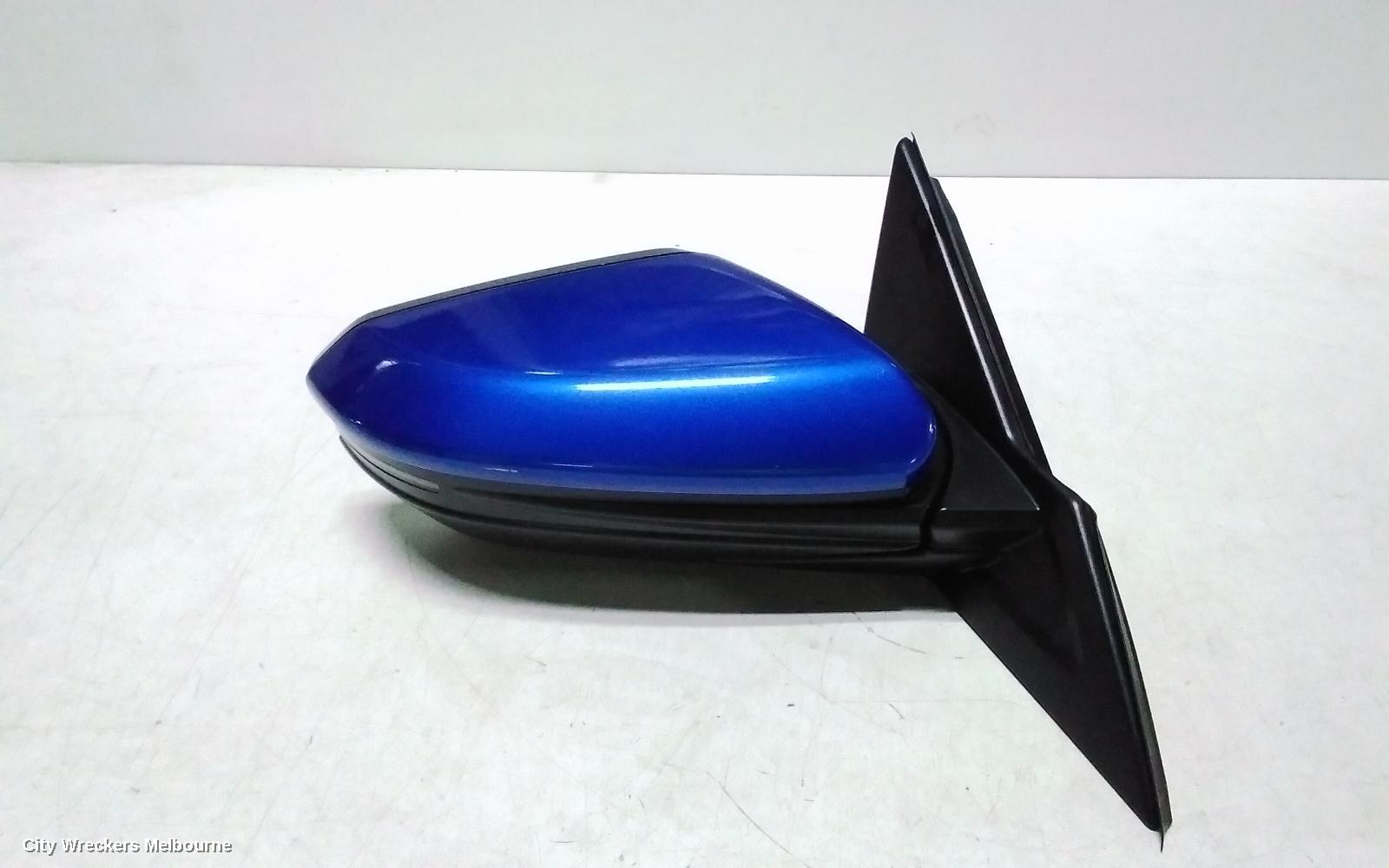 HONDA CIVIC RIGHT DOOR MIRROR, 10TH GEN, RS/VTI-L/VTI-LX, POWER FOLDING, W/ INDICATOR TYPE, 05/2016 - 08/2021 - Image 1