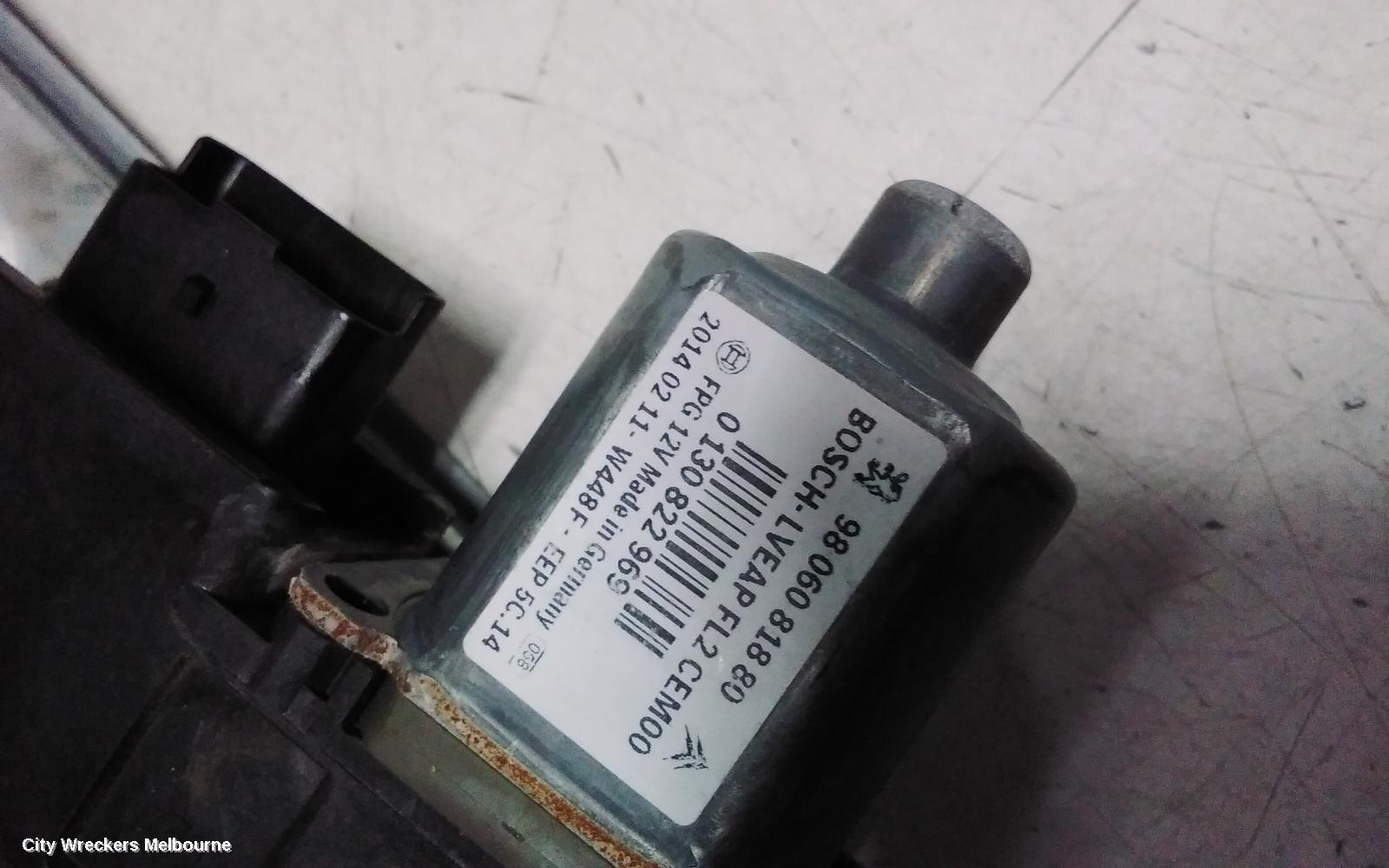 MERCEDES CLA CLASS LEFT FRONT WINDOW REG/MOTOR, C117/X117, COUPE/WAGON, DOOR REG ASSY (REG AND MOTOR), 09/2013 - 01/2019 - Image 1