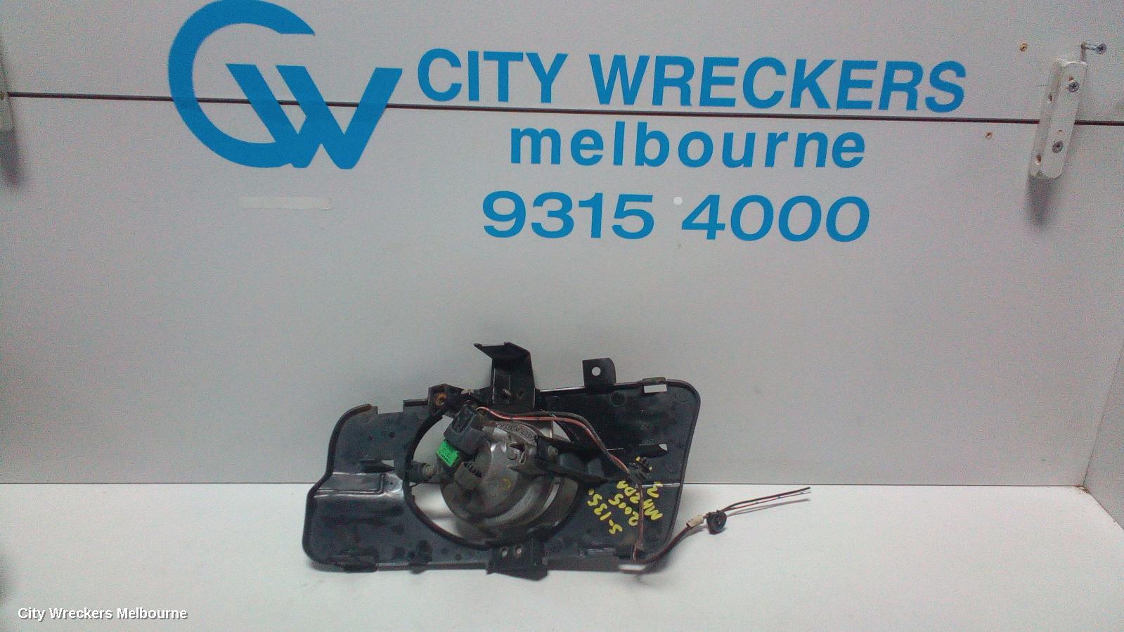 MAZDA 3 LEFT INDICATOR/FOG/SIDE, BUMPER FOGLAMP, BK, ROUND TYPE, LENS# 114-61009, 01/2004 - 04/2009 - Image 3
