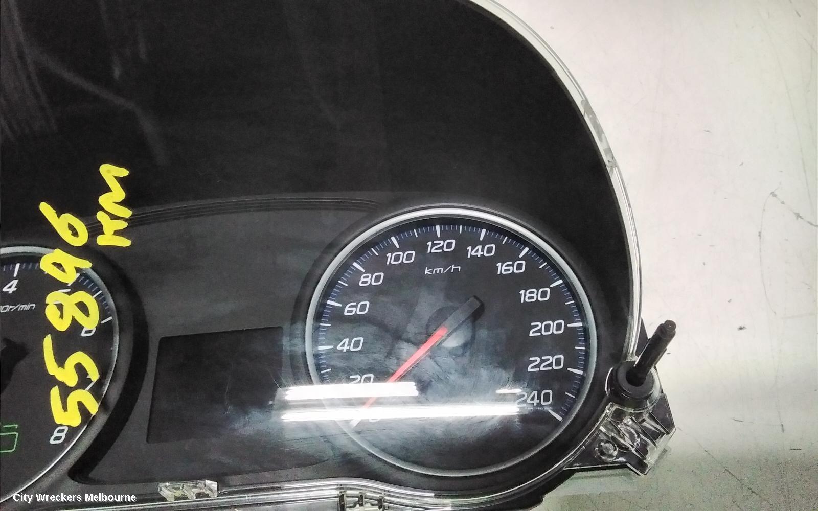 MITSUBISHI OUTLANDER INSTRUMENT CLUSTER, PETROL, AUTO T/M, W/ ECO ON TACHO, ZJ-ZK, 10/2012 - 03/2018 - Image 3