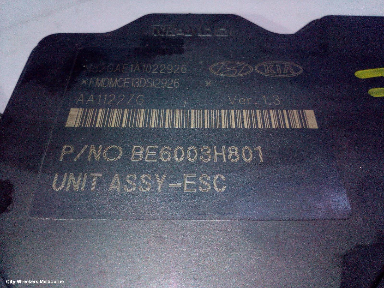 HYUNDAI ILOAD/IMAX AIRBAG MODULE/SENSOR, CLOCKSPRING, W/ AUDIO REMO & ESC TYPE, TQ, 01/2009 ONWARDS - Image 1