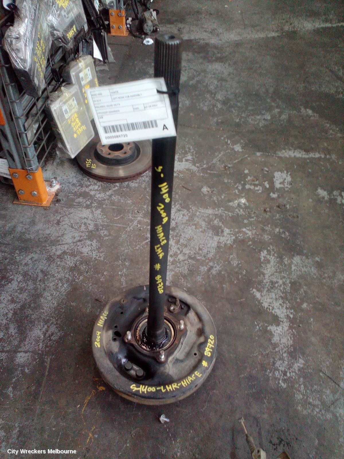 TOYOTA HIACE LEFT REAR HUB ASSEMBLY, TRH/KDH, 03/2005 - 04/2019 - Image 3