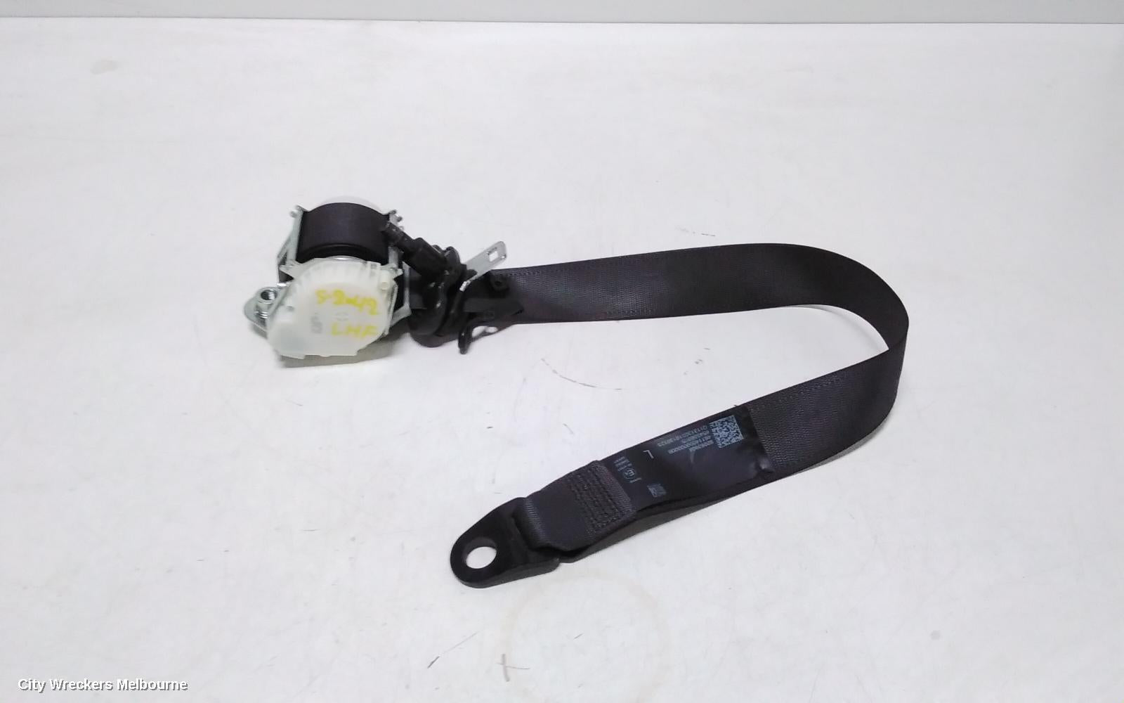 HOLDEN COMMODORE SEATBELT/STALK, LH FRONT, SEAT BELT ONLY, VF, 05/2013 - 12/2017 - Image 1